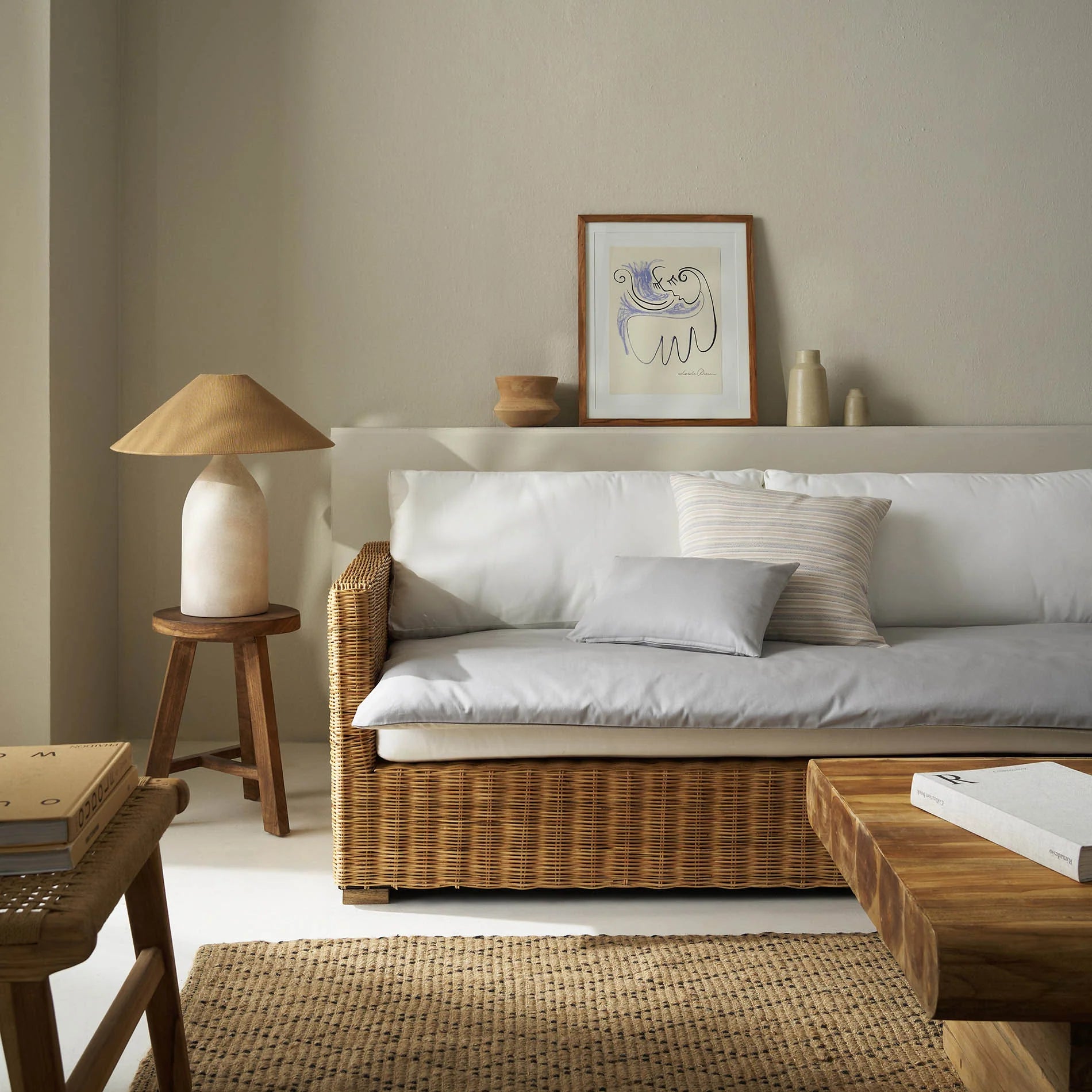 Sofa Topper 80x200cm Emory Light Grey 714