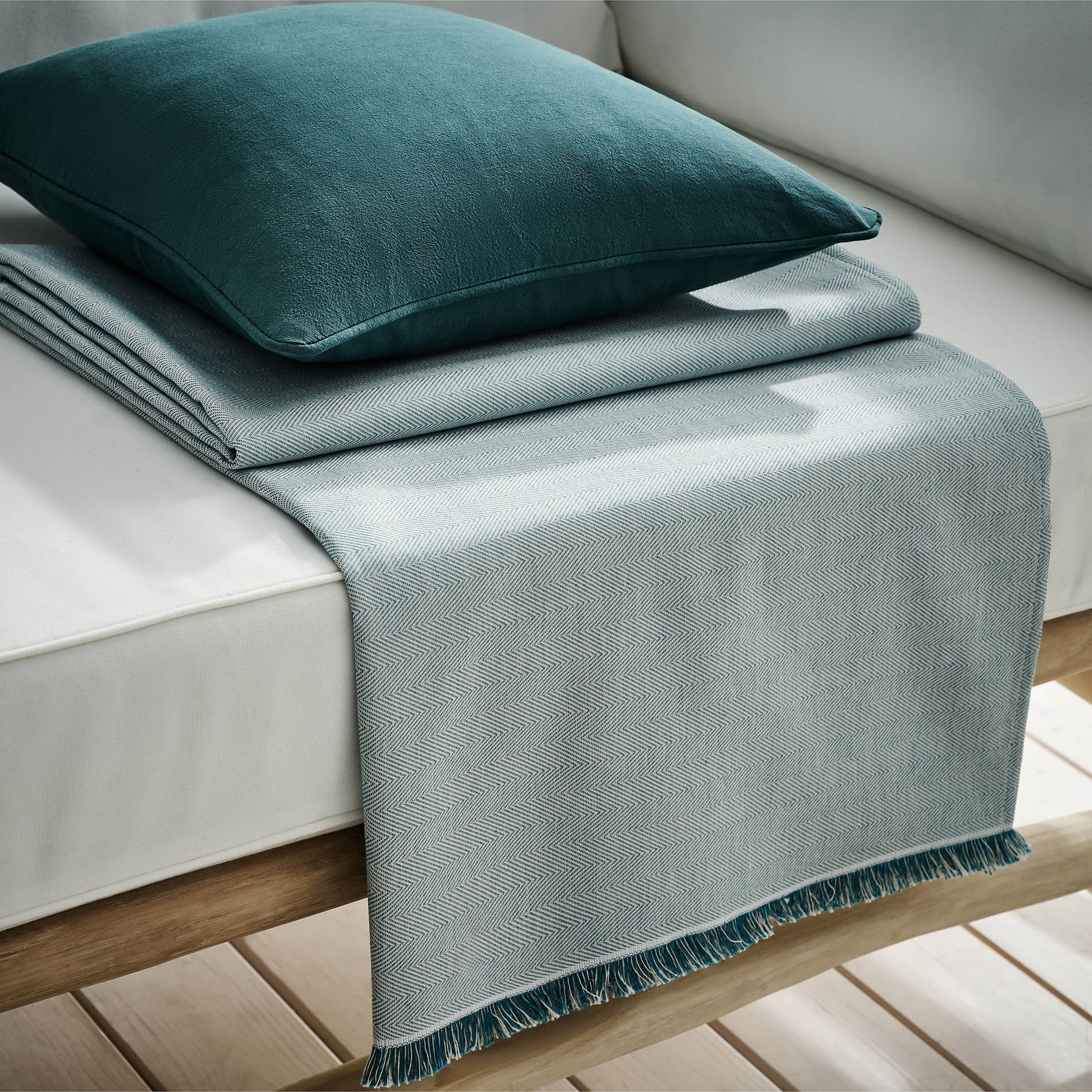 Μαξιλαροθήκη 43x43cm Valerie Viridian Green 381