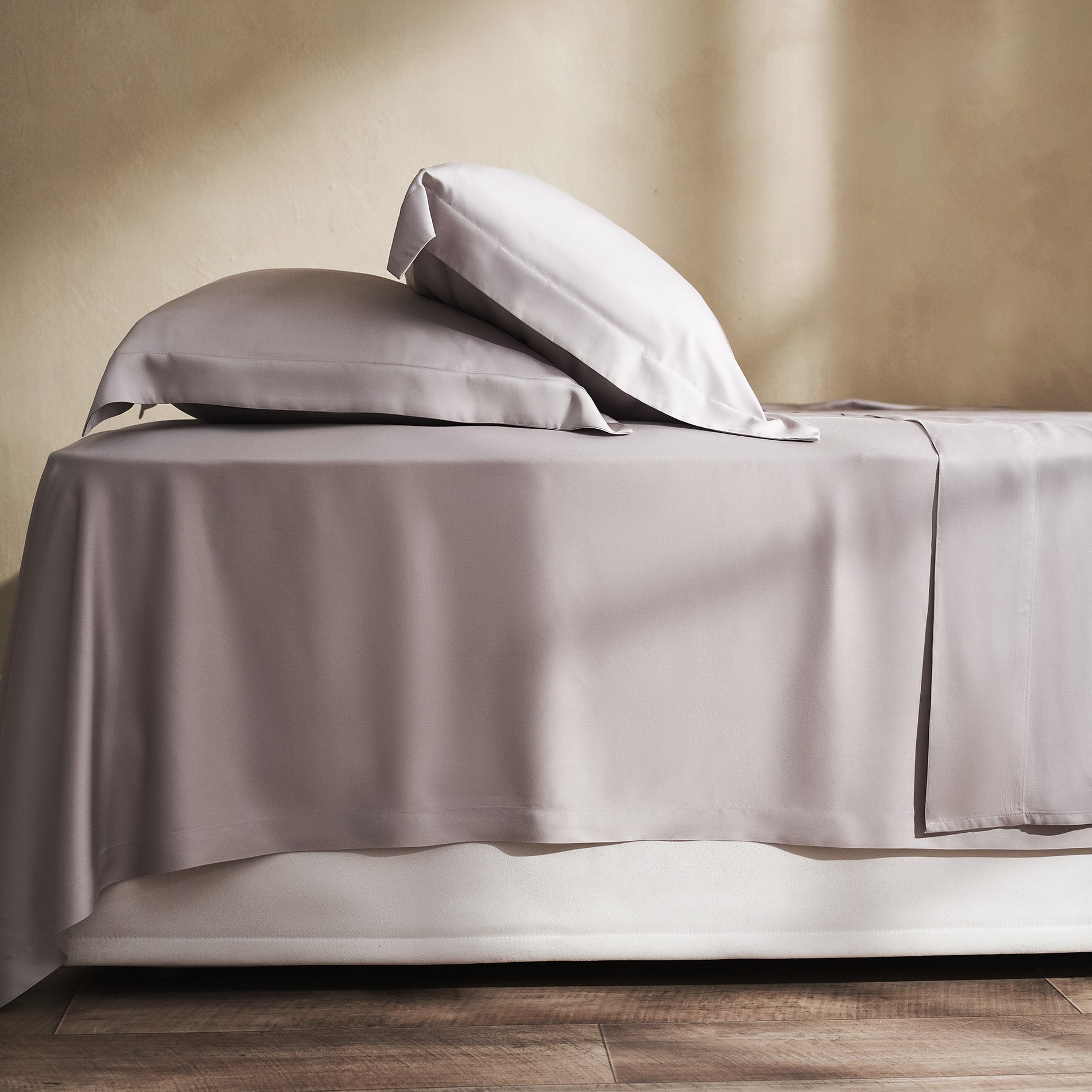 Queen Size Sheet 245x270cm Sentia Light Grey 305/15