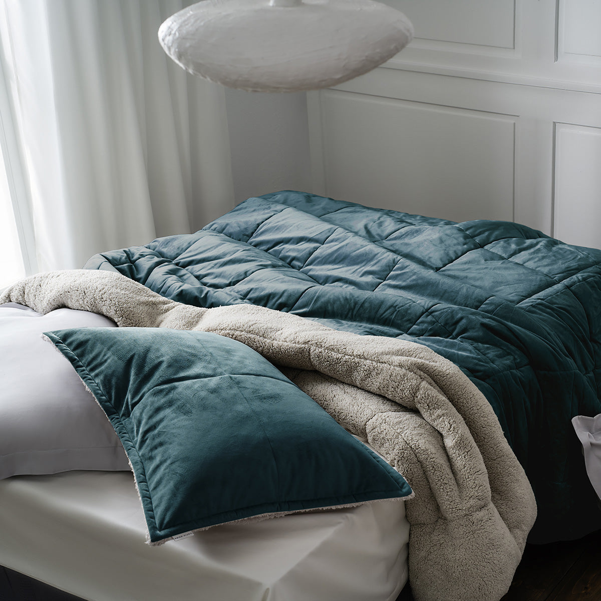 Teddy Jean Blue Quilt-Blanket 407/18