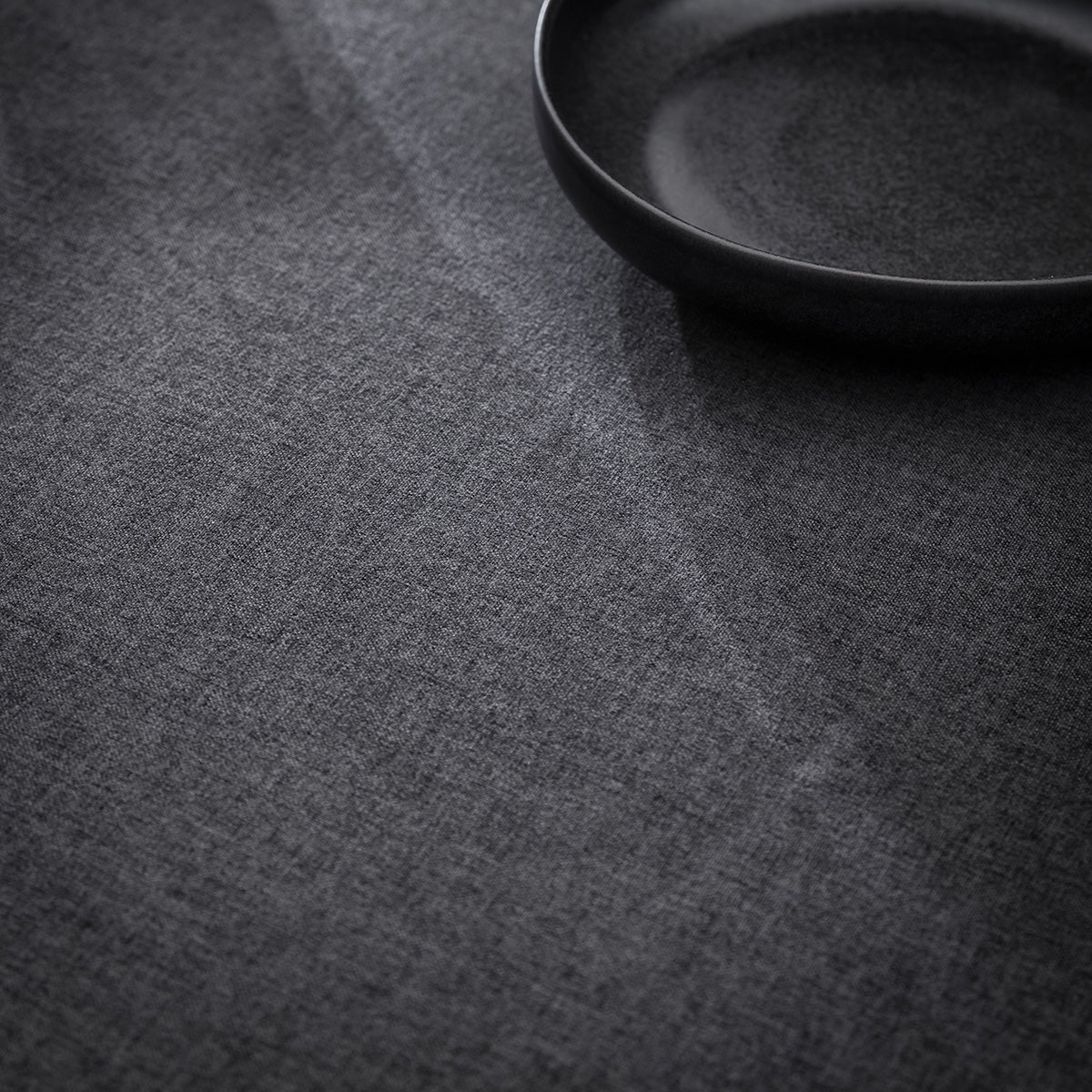 Τραπεζομάντηλο 165x165cm Cersei Carbon Black 453/ 14