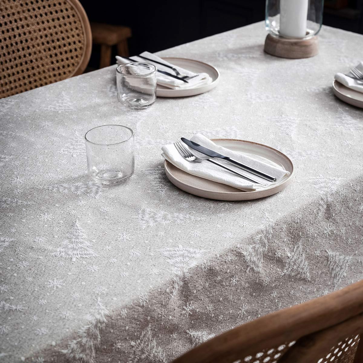 Tablecloth 135x180cm Xmas lurex 094