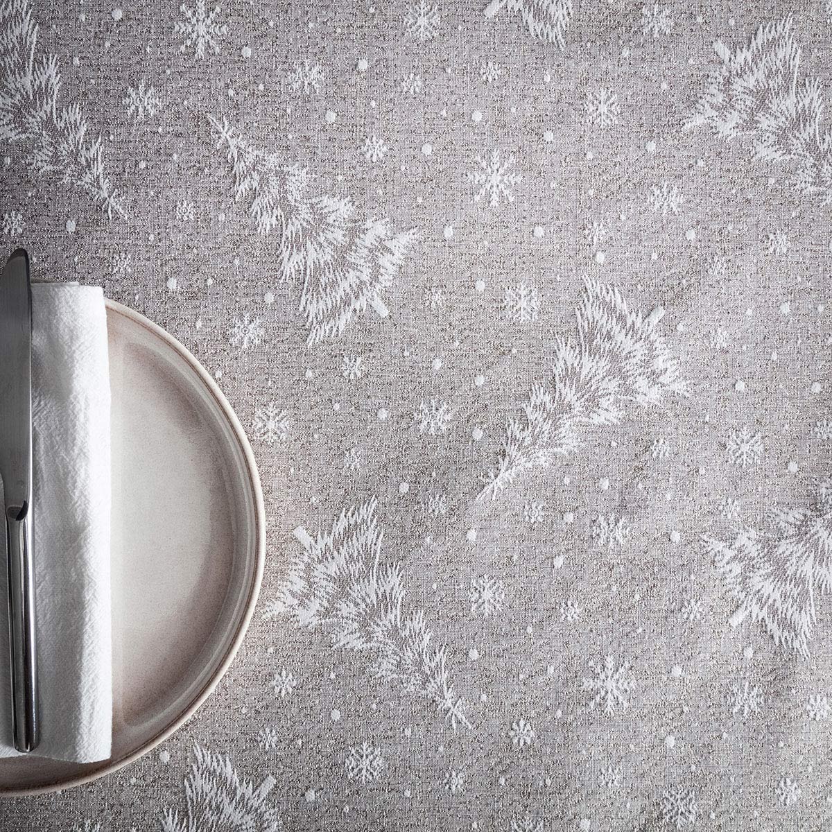 Tablecloth 135x180cm Xmas lurex 094