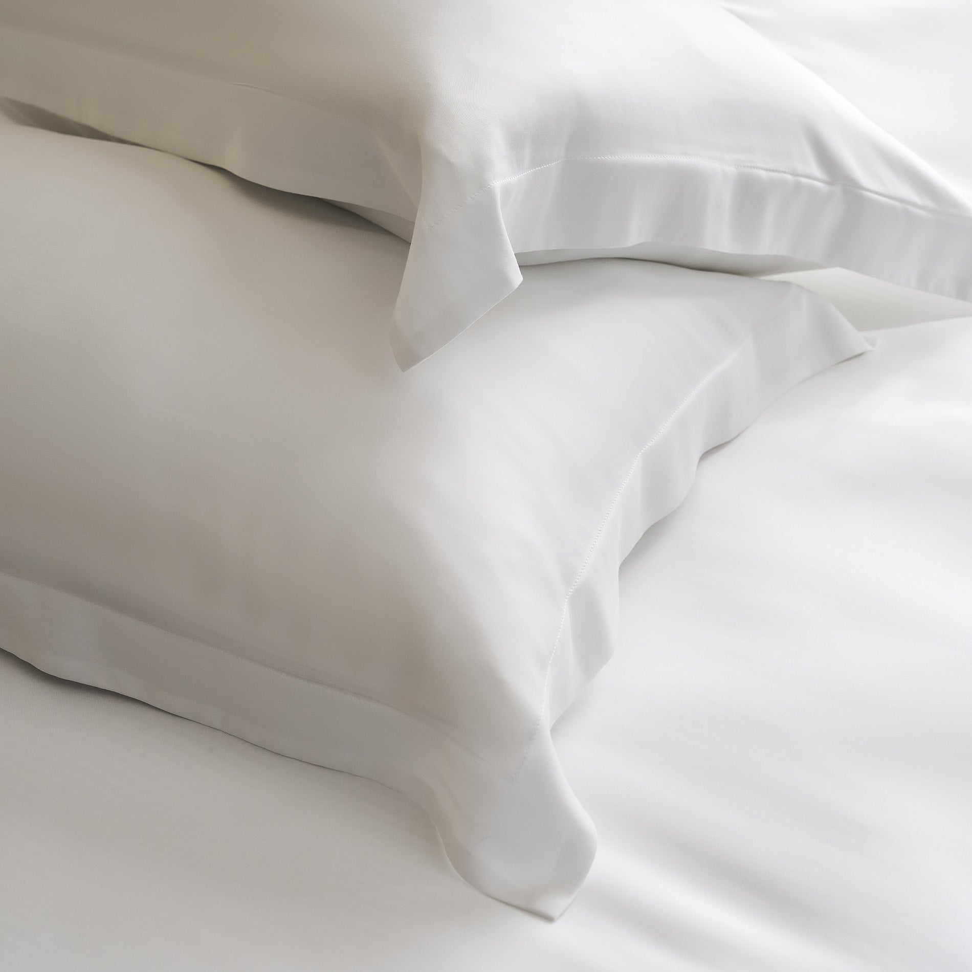 Pillowcases pair 51x72cm Sentia Pure White 305/16