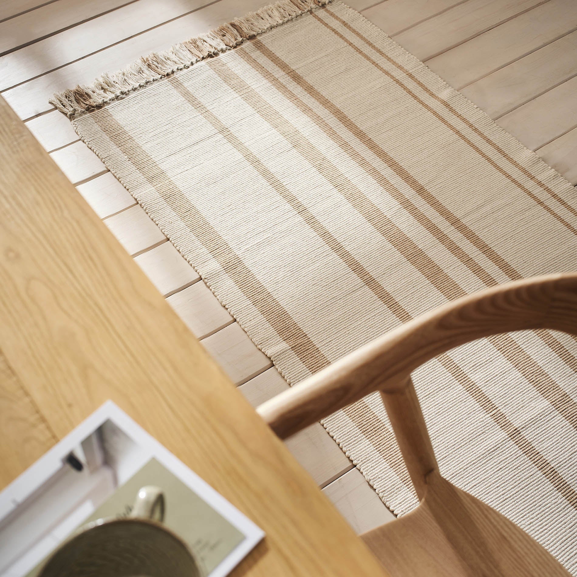 Carpet 70x140cm Harlow Wet sand beige 312