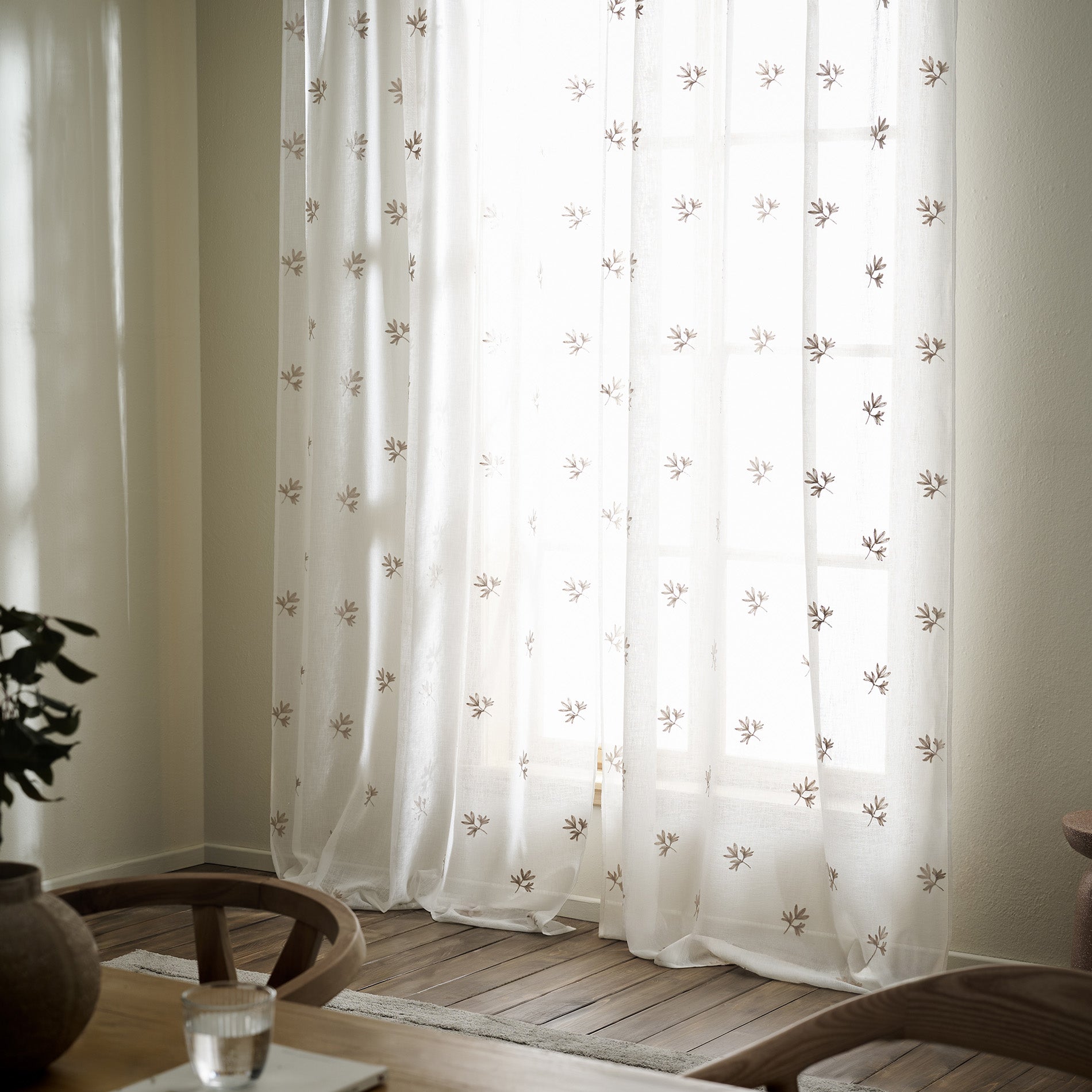 Curtain with ribbon 140x295cm Nairna 534