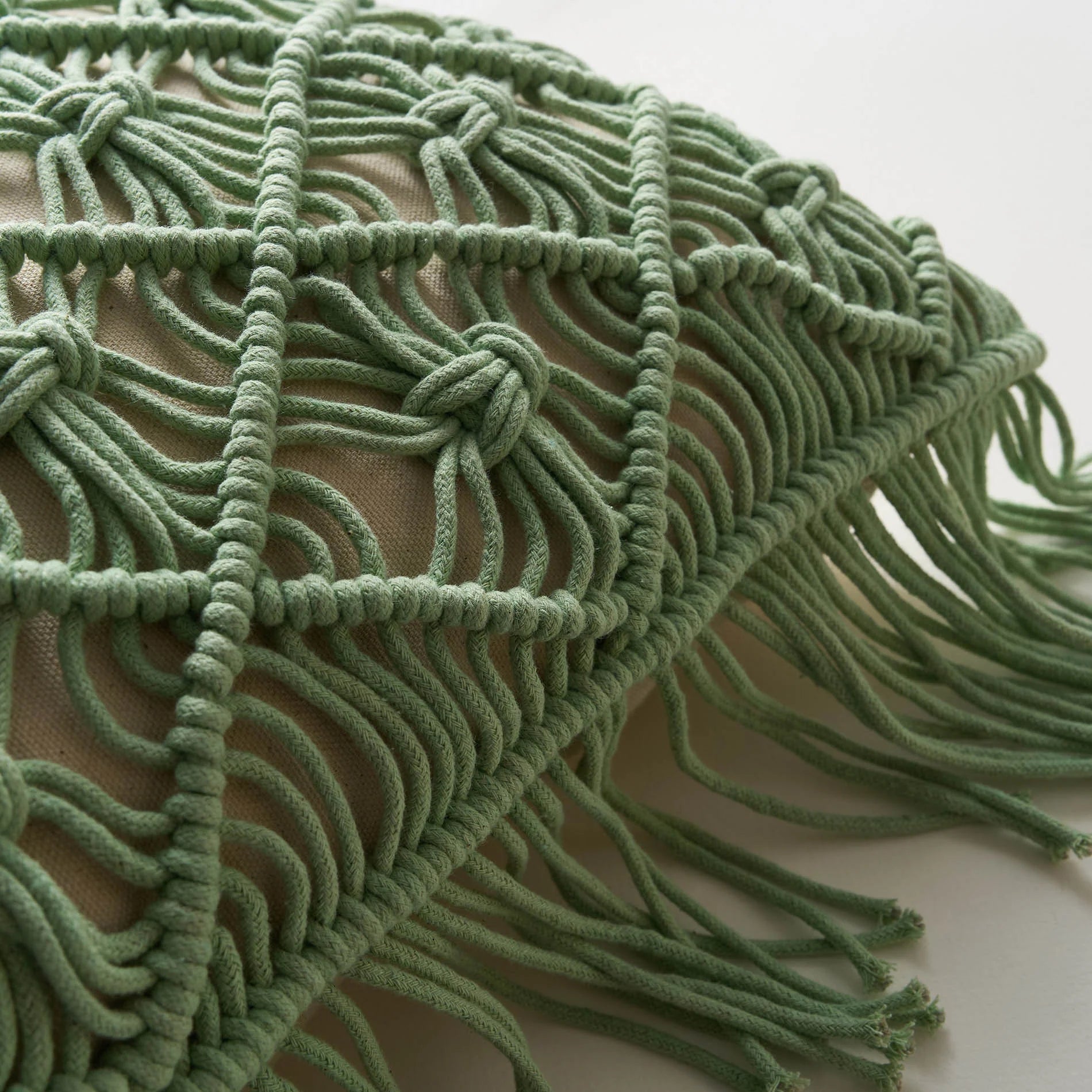 Pillowcase 43x43cm Natural Fog Green 196