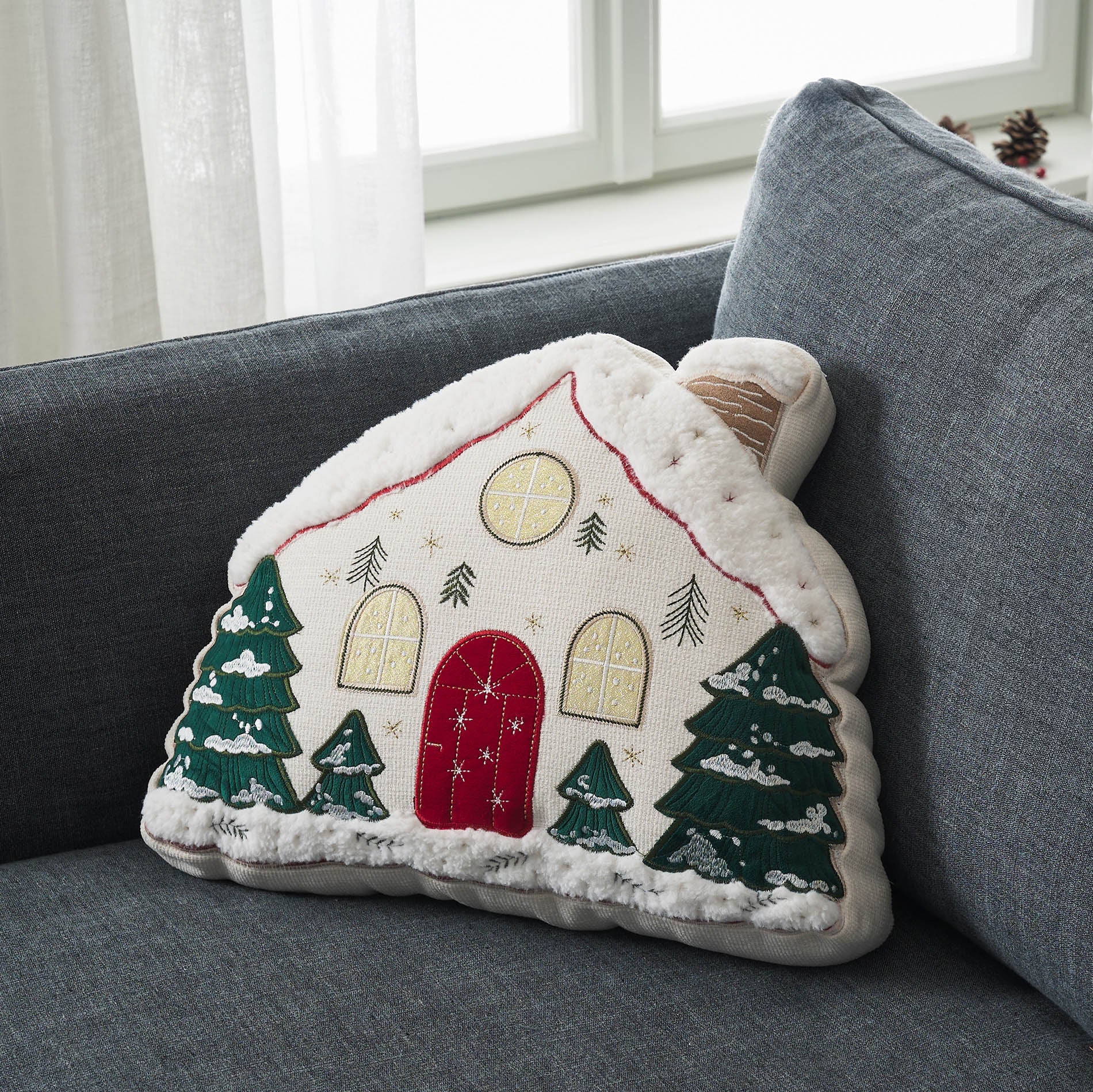 Pillow with filling 38x46cm Xmas 279
