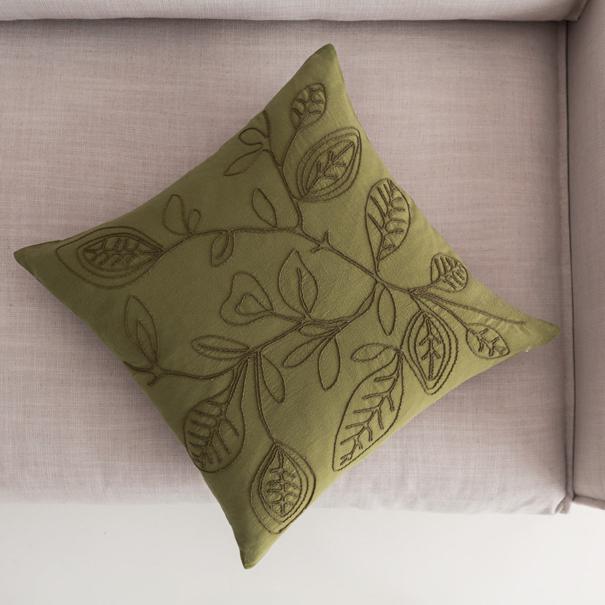 Cushion 43x43cm Pale Nature Green 381/ 30