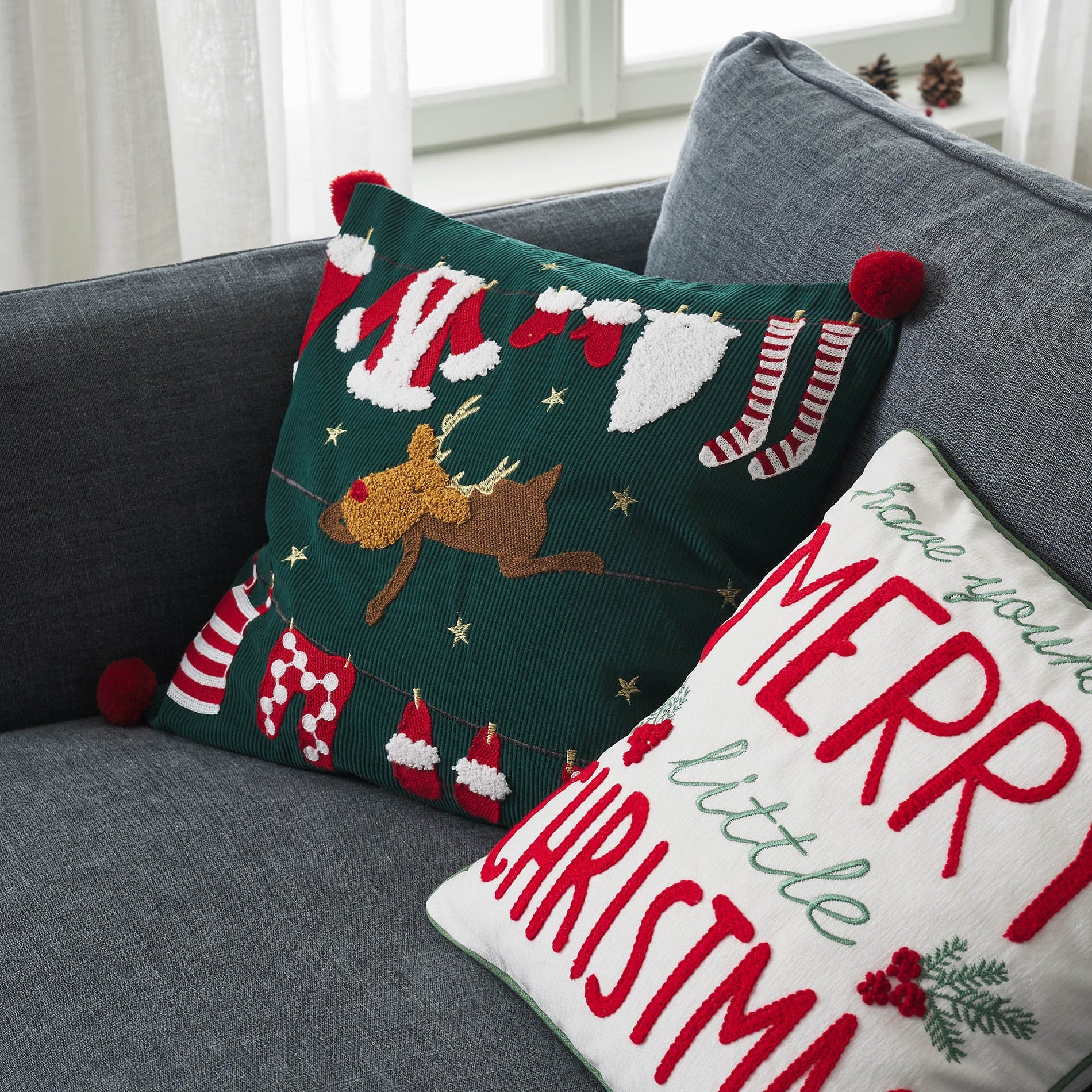 Pillowcase 43x43cm Xmas 387