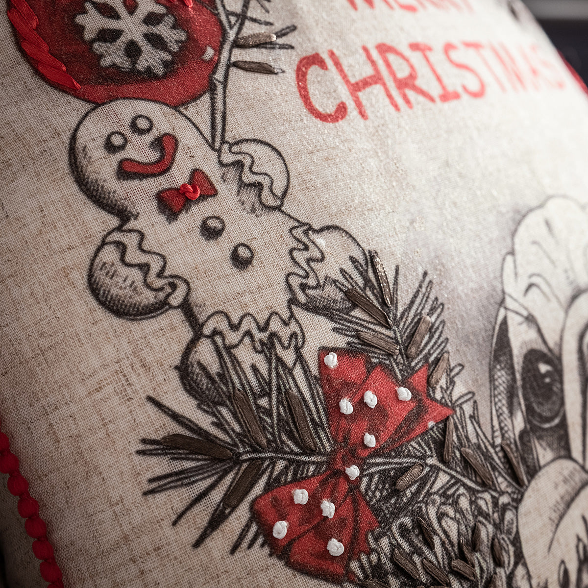 Christmas cushion 43x43cm 707