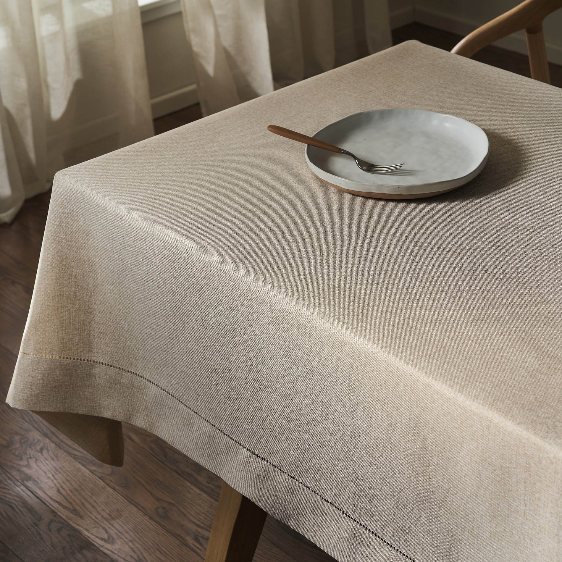 Tablecloth Meriol Light Coffee 188