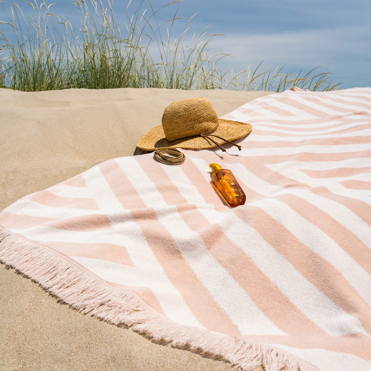 Beach towel 80x160cm Sand 394/ 21