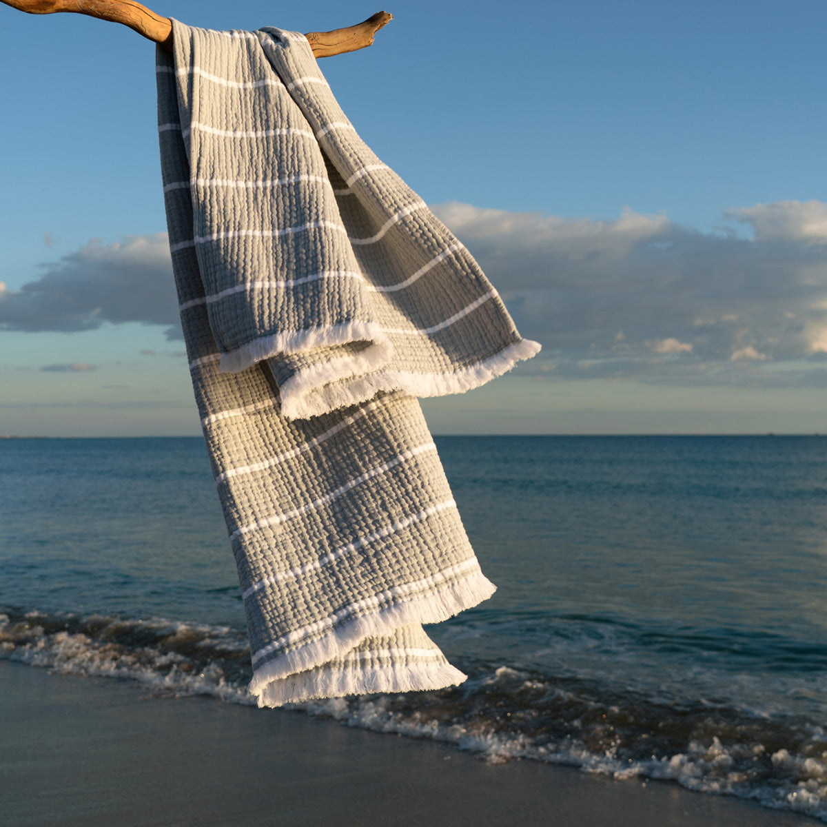 Beach towel 80x160cm Water Gray 570/ 34