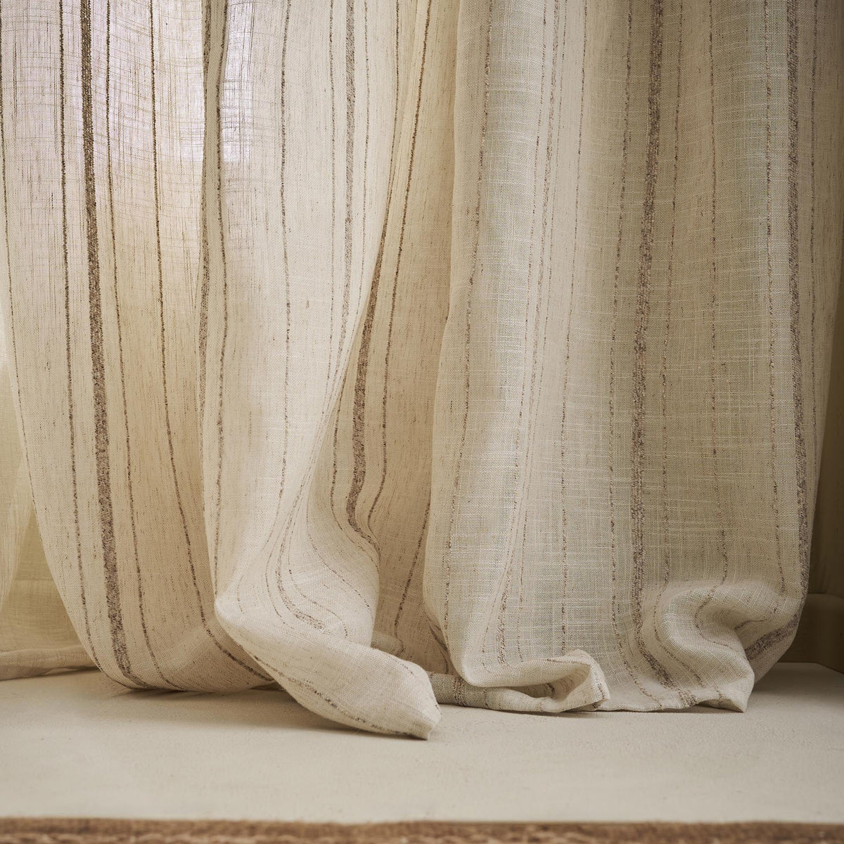 Κουρτίνα με τρουκς Odelina Beige 103/06
