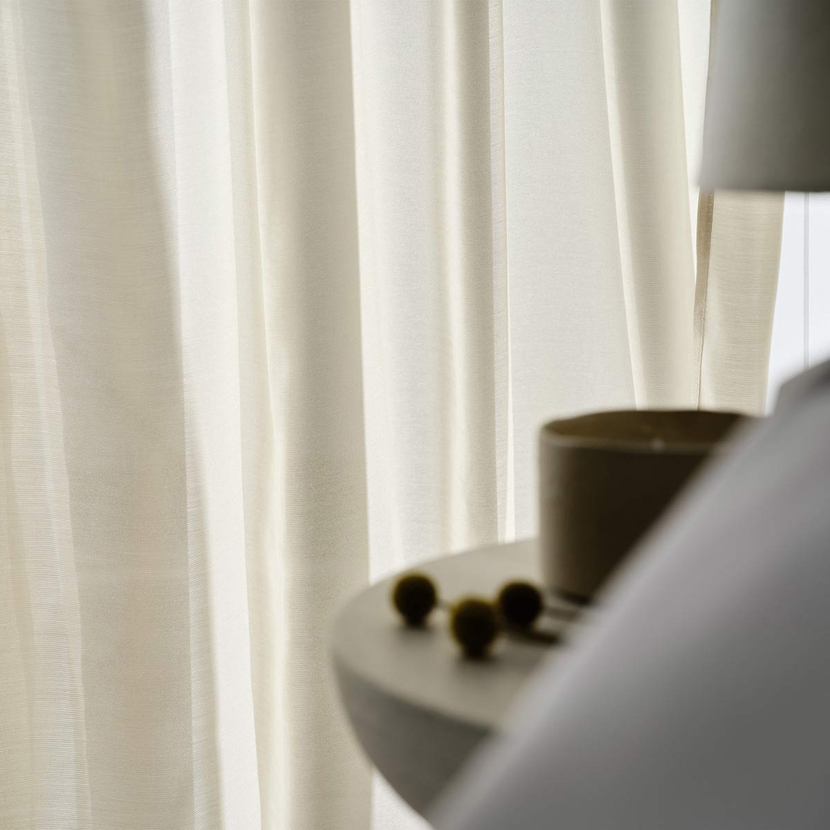 Curtain with rings 140x280cm Renata Beige 506/06