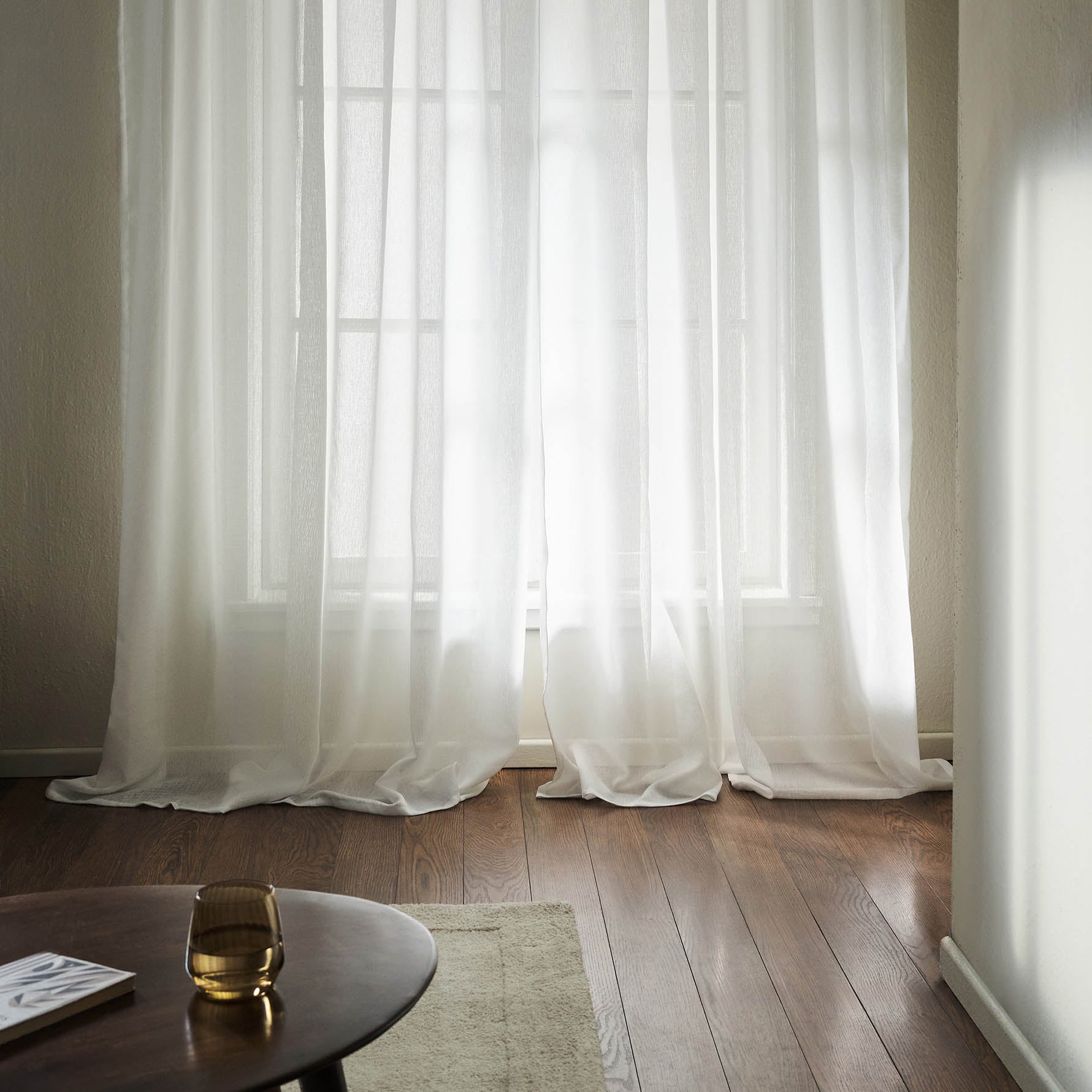 Curtain with studs Maisy White 507/05