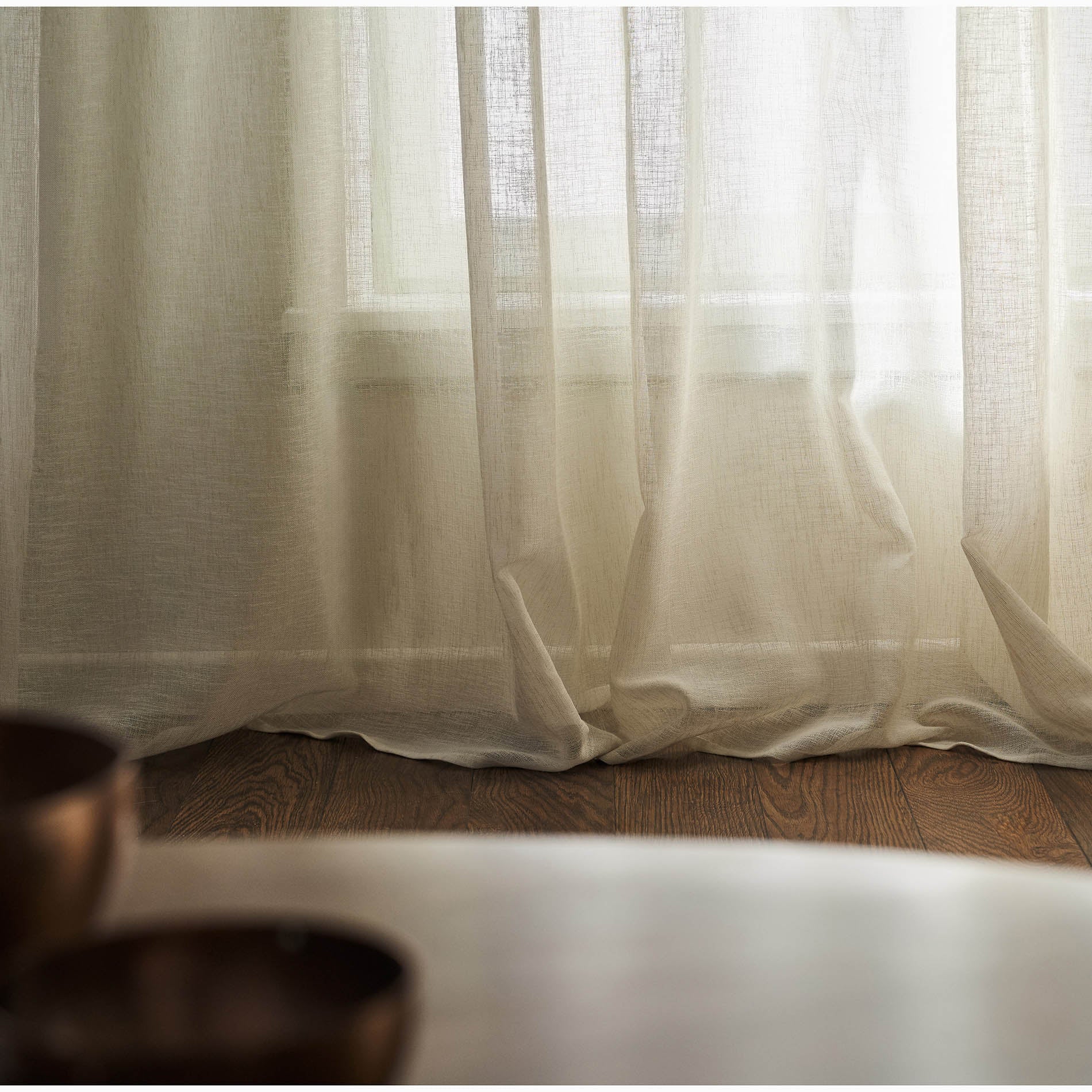 Curtain with studs Maisy Beige 507/06