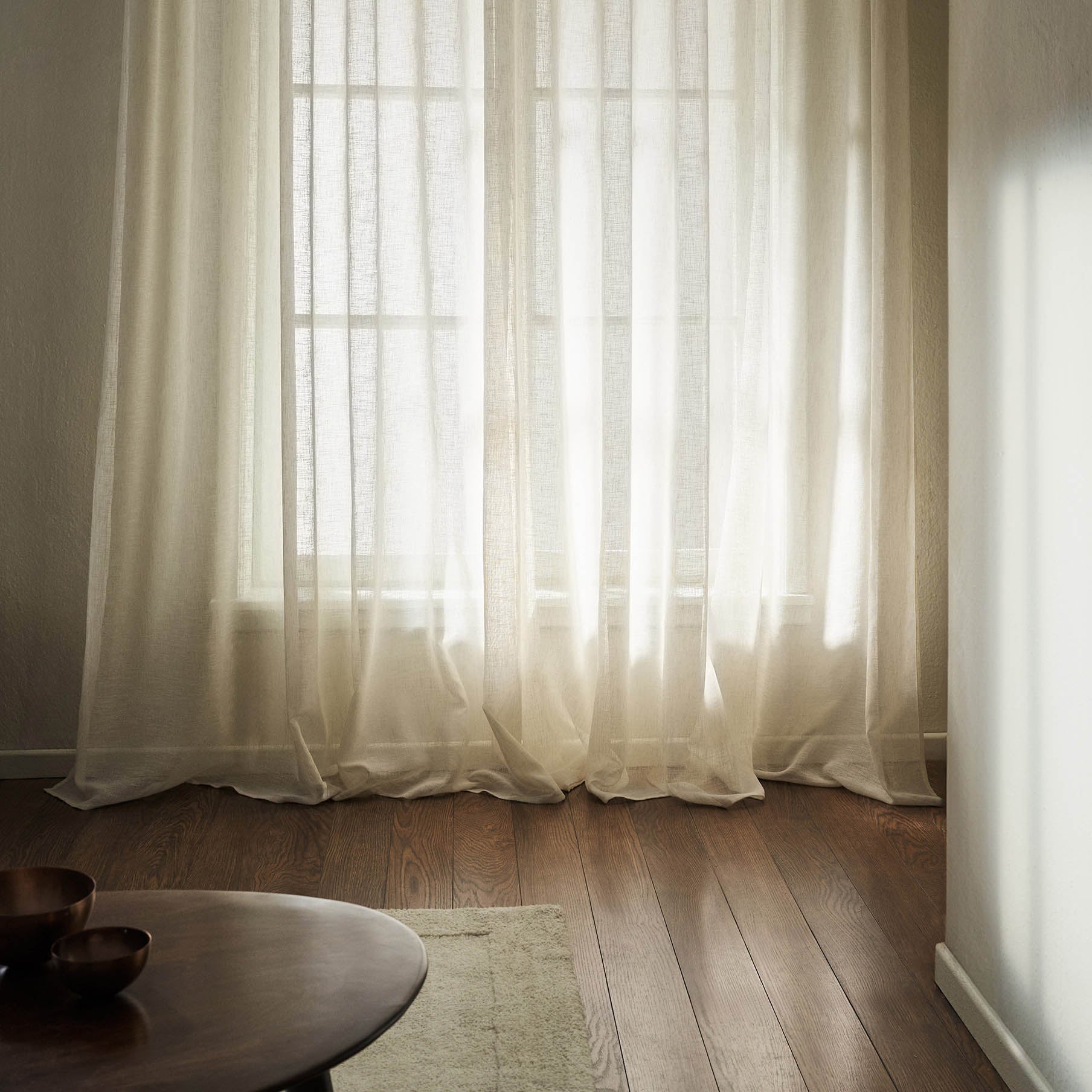 Curtain with studs Maisy Beige 507/06