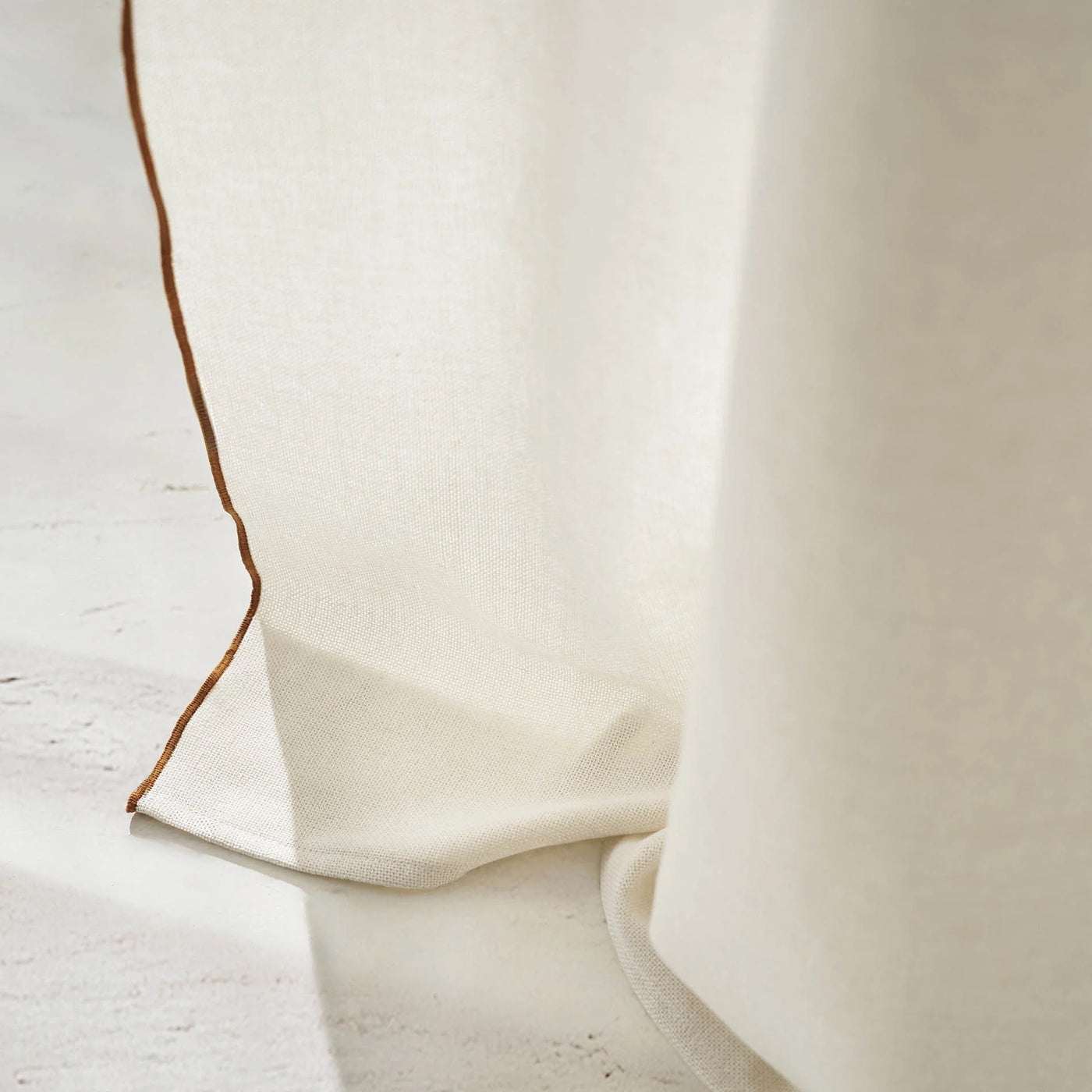 Curtain with shirring 140x280cm Nedda Brown 614