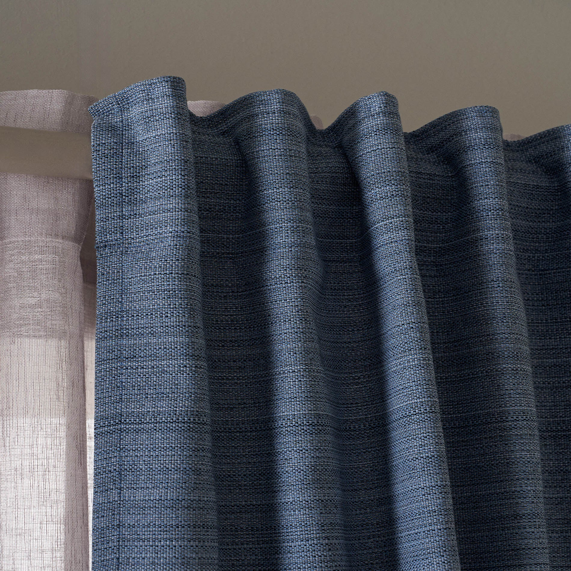 Ready-made Curtain 130x270cm Teyana Jean Blue 656