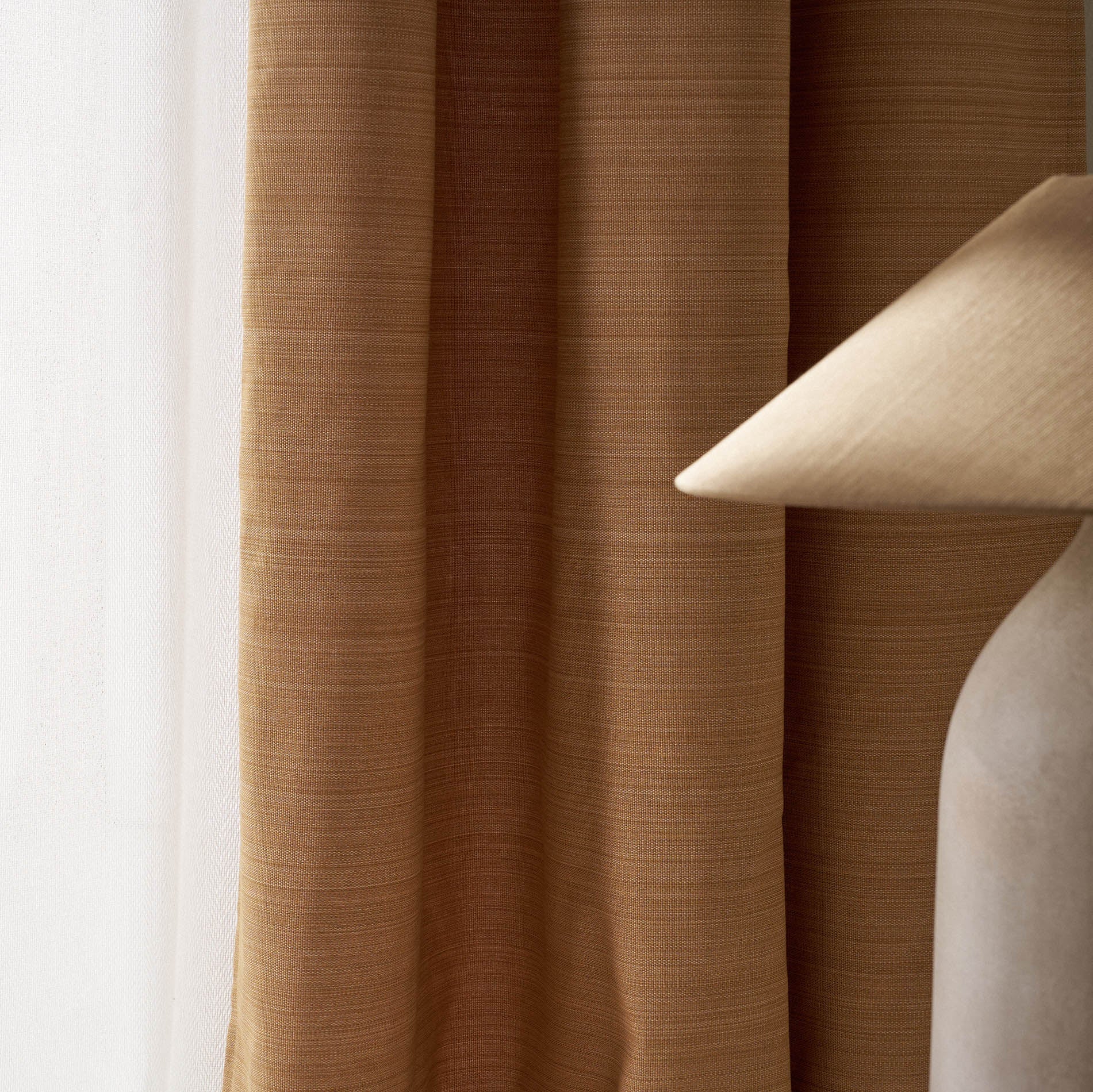 Ready-made Curtain 130x270cm Teyana Mustard Yellow 656