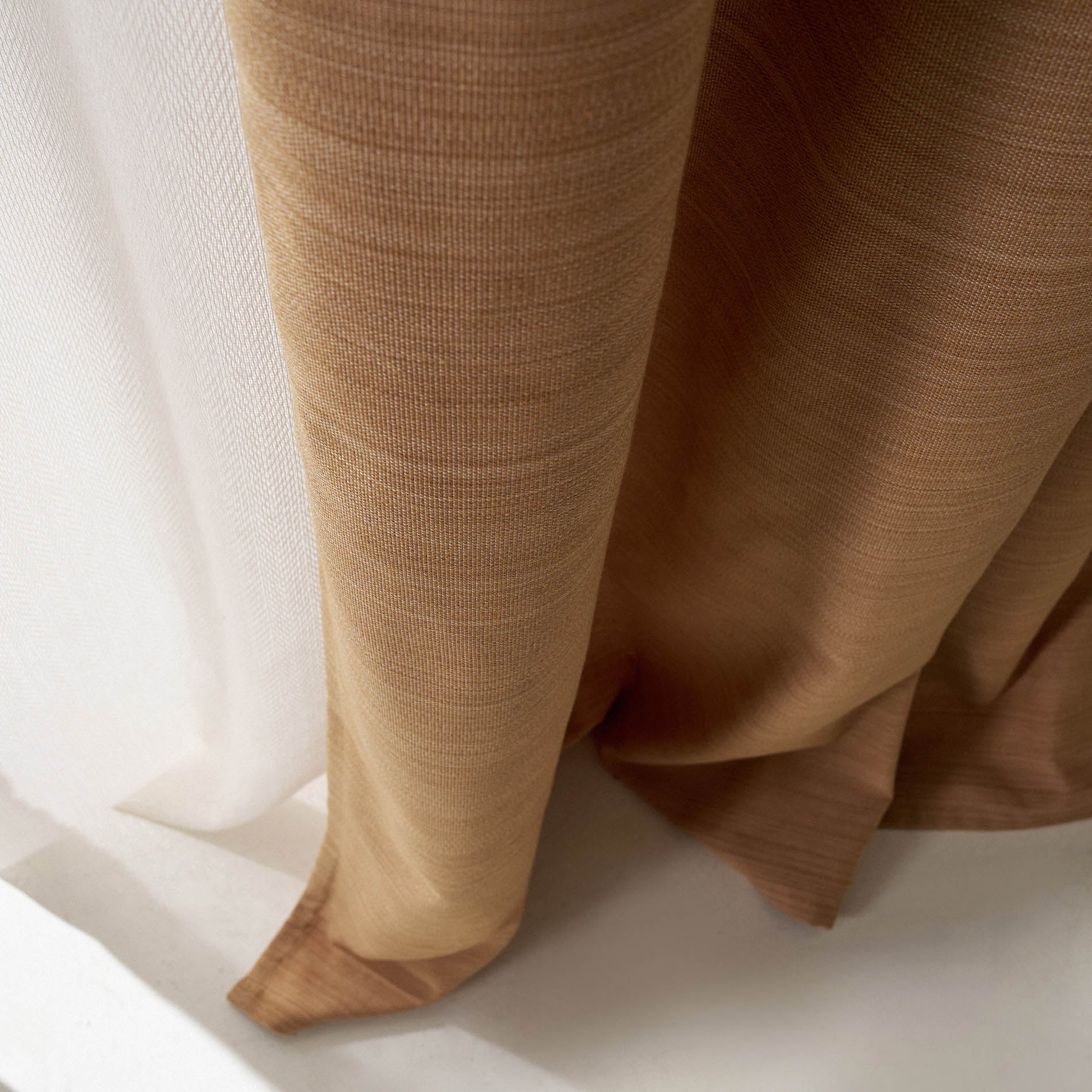 Ready-made Curtain 130x270cm Teyana Mustard Yellow 656