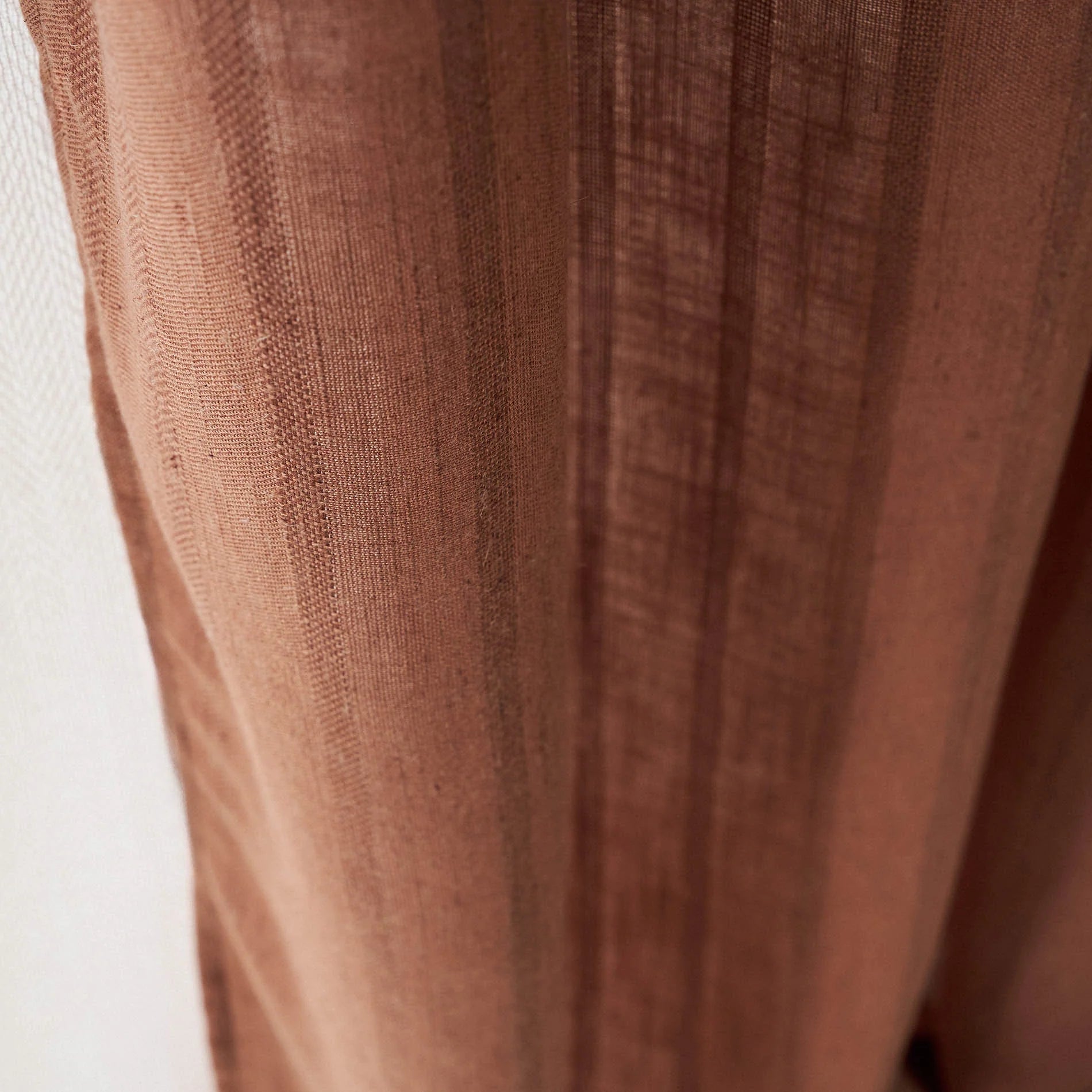 Curtain with slats 140x295cm Nysera Rust 705