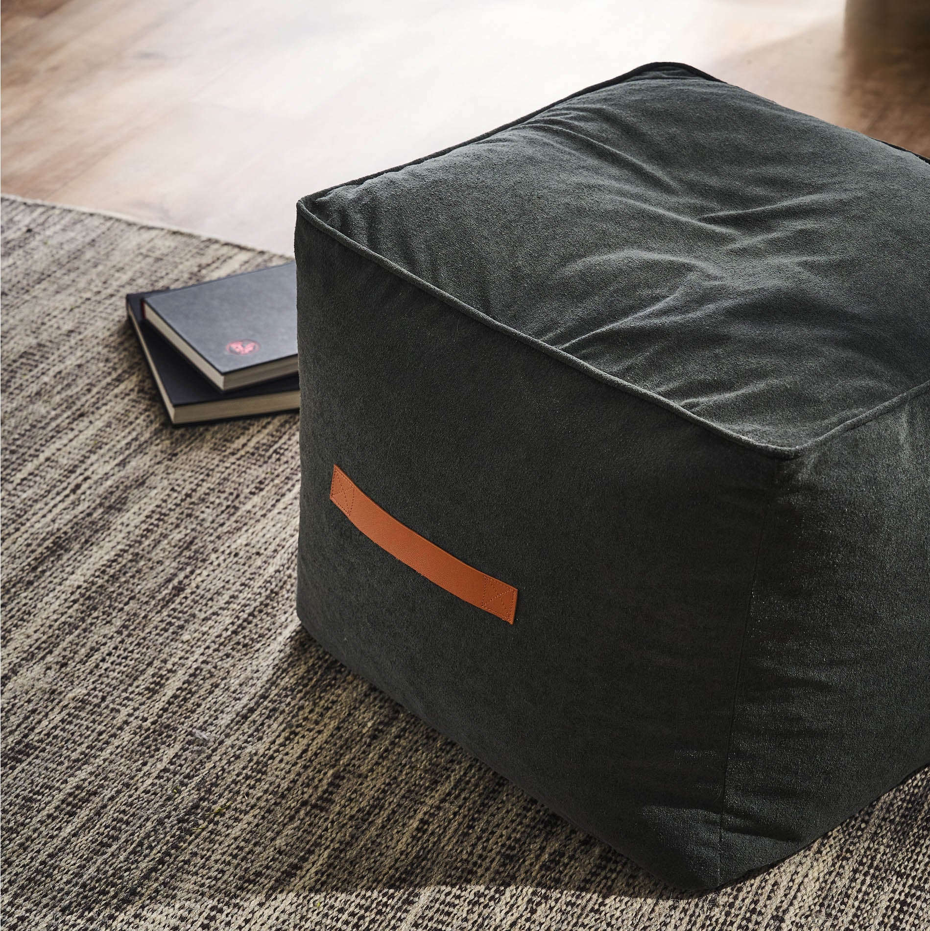pouf 40x50x50cm Nadinia Perl Grey 137/01