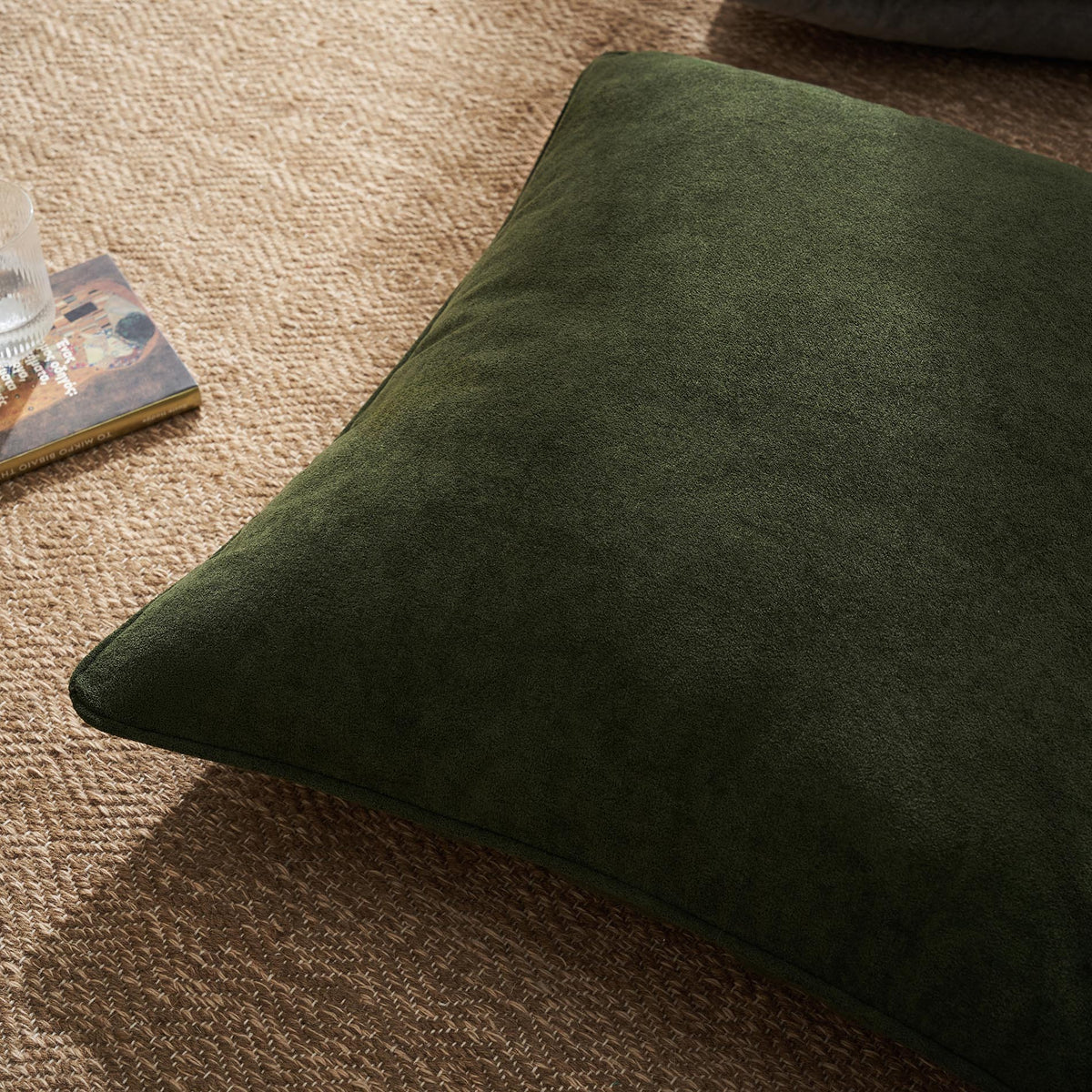 Μαξιλαροθήκη 65x65cm Nadinia Forest Green 137/07