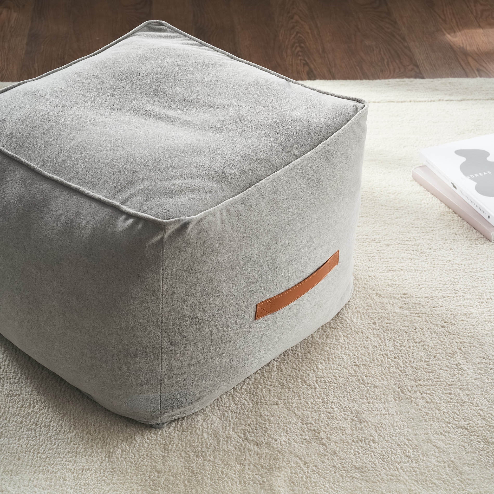 pouf 40x50x50cm Nadinia Fog Grey 137/15