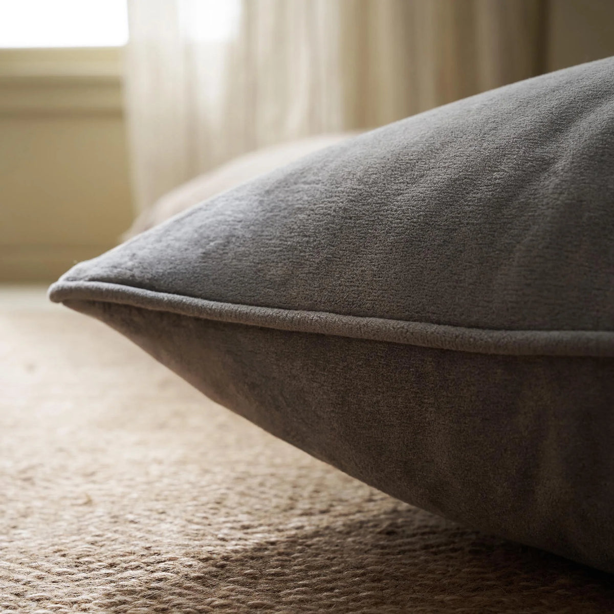 Μαξιλαροθήκη 65x65cm Nadinia Rock Grey 137/42
