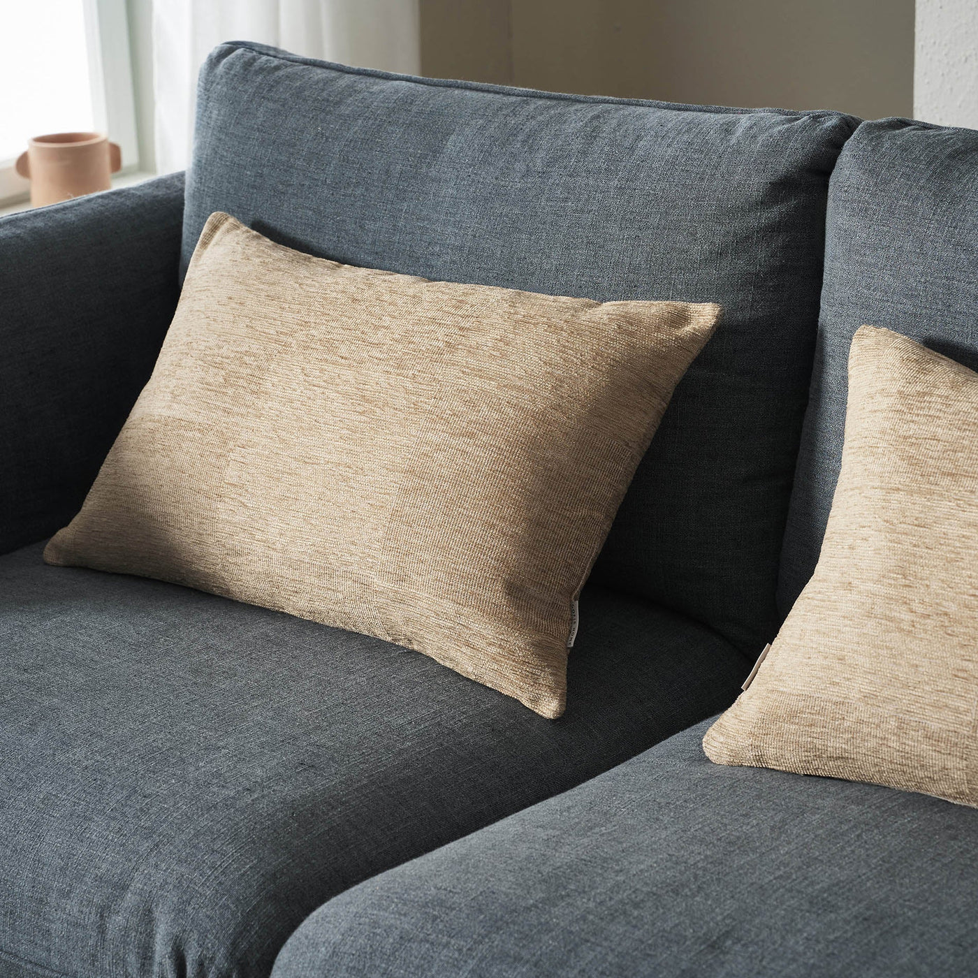 Μαξιλαροθήκη 40x60cm  Zephyr Sesame Beige 146/06