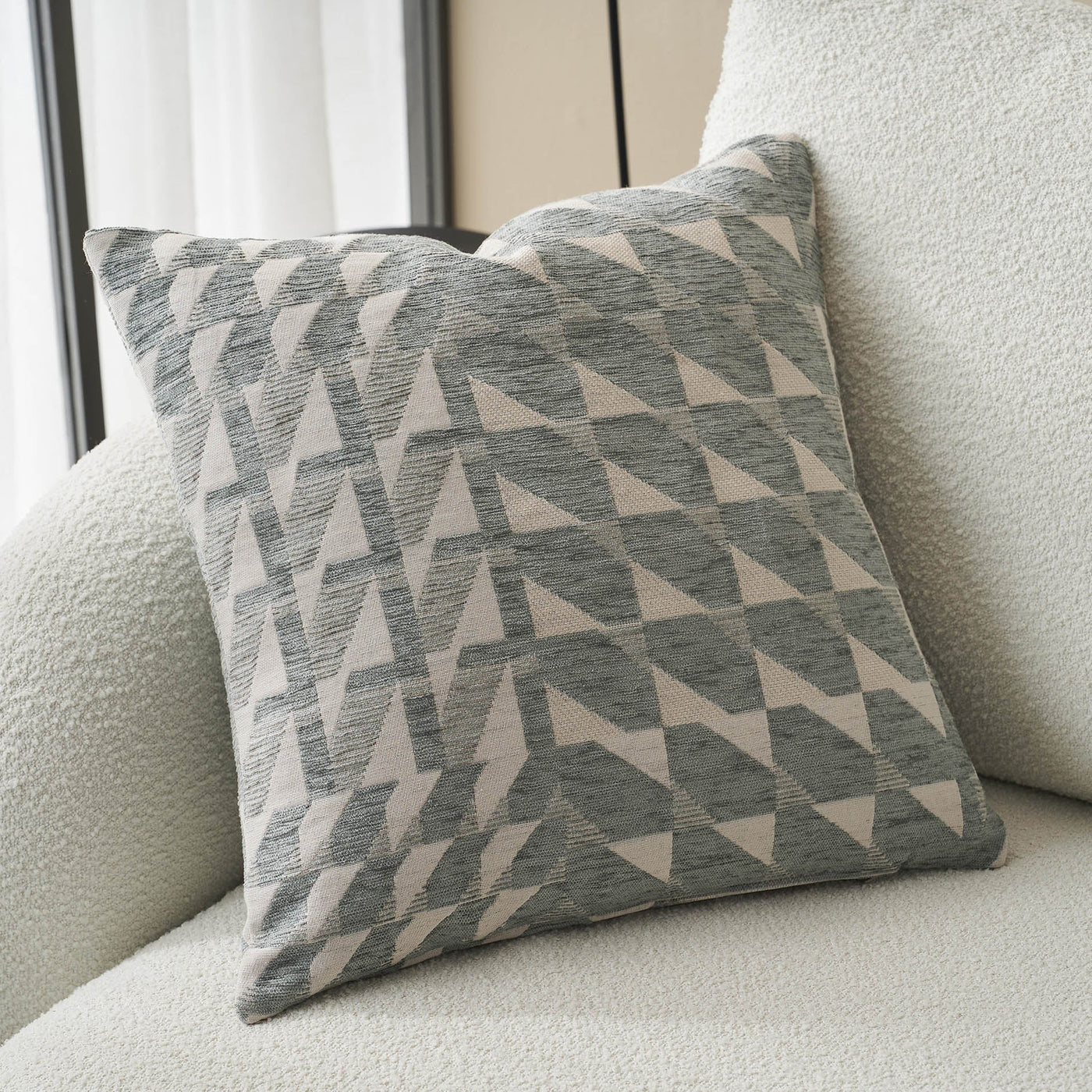 Μαξιλαροθήκη 50x50cm  Caspian Weed Grey 156/07