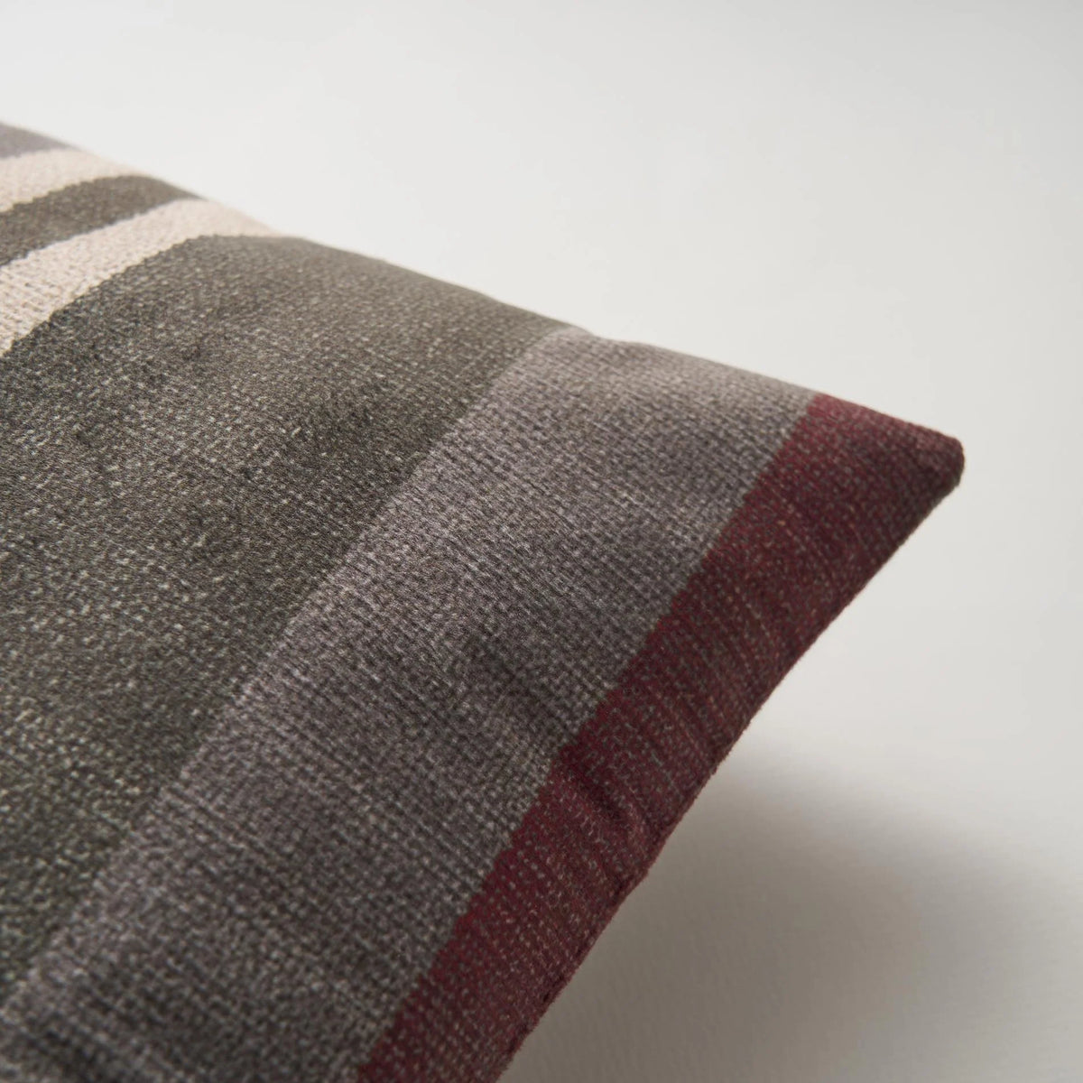 Μαξιλαροθήκη 43x43cm Neoma stripe Green 158