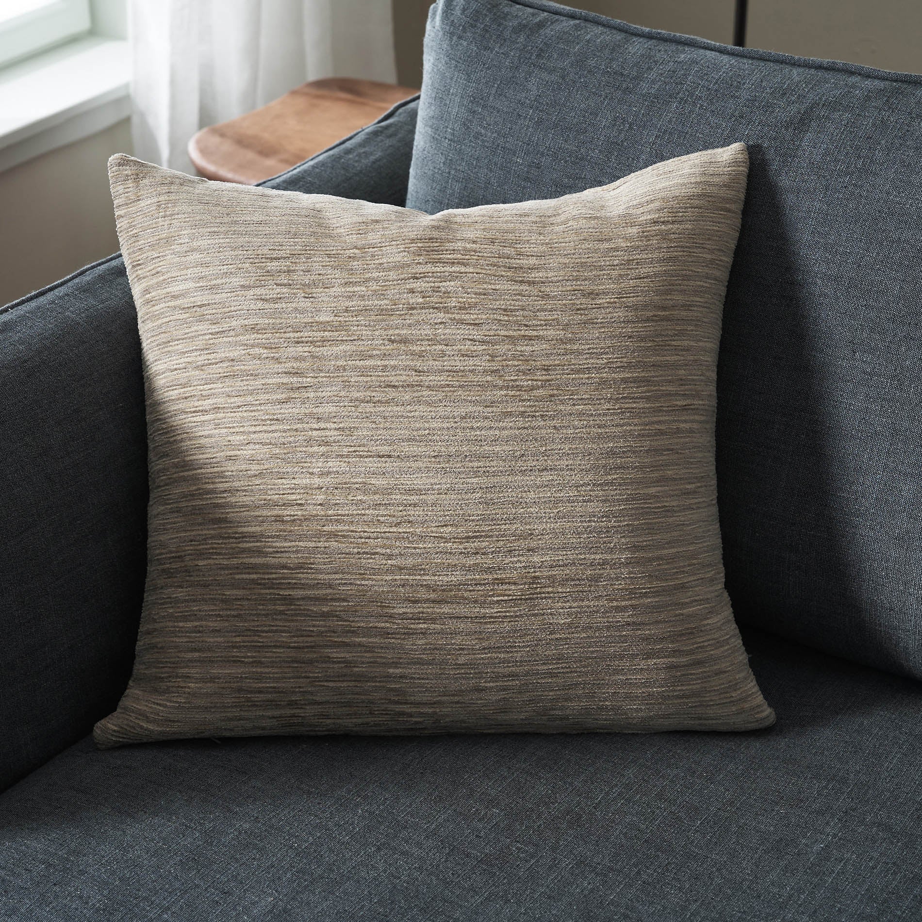 Pillowcase 50x50cm Meadow Ink Grey 160/14