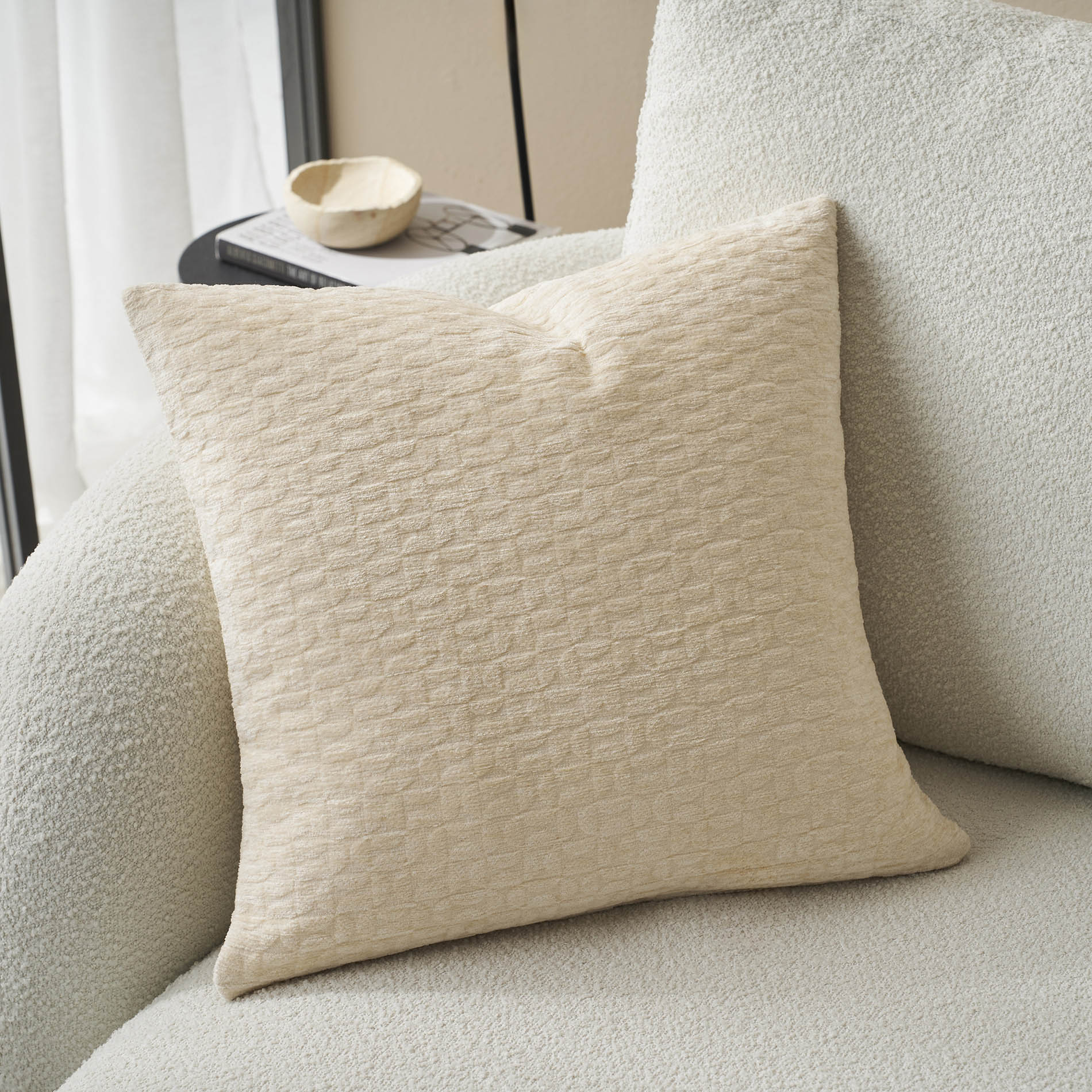 Pillowcase 50x50cm Ondine Ecru 184/05