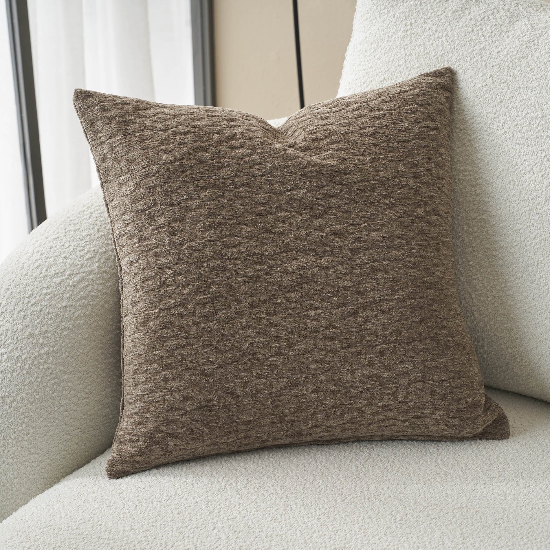 Pillowcase 50x50cm Ondine Brown 184/13