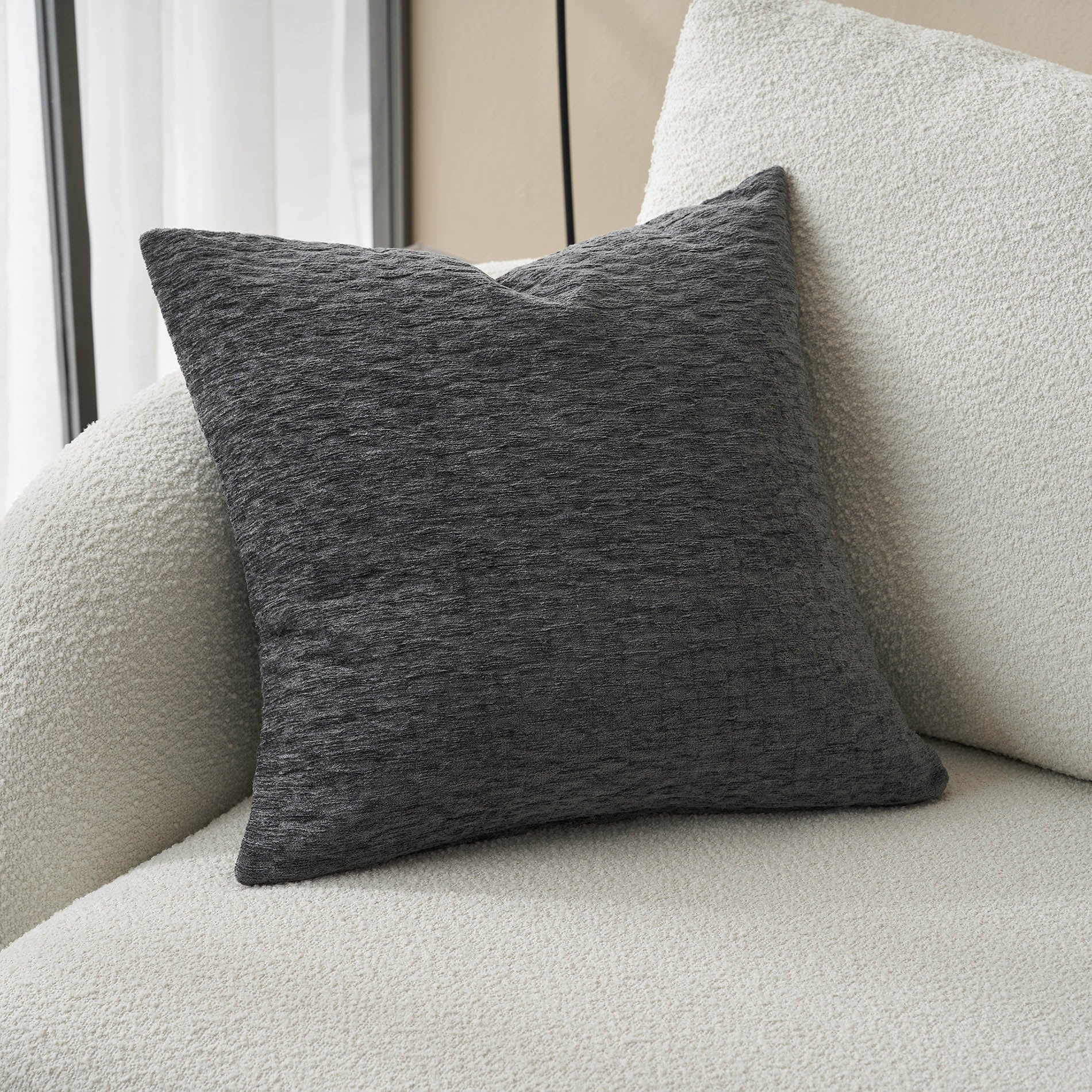 Pillowcase 50x50cm Ondine Pearl Grey 184/14
