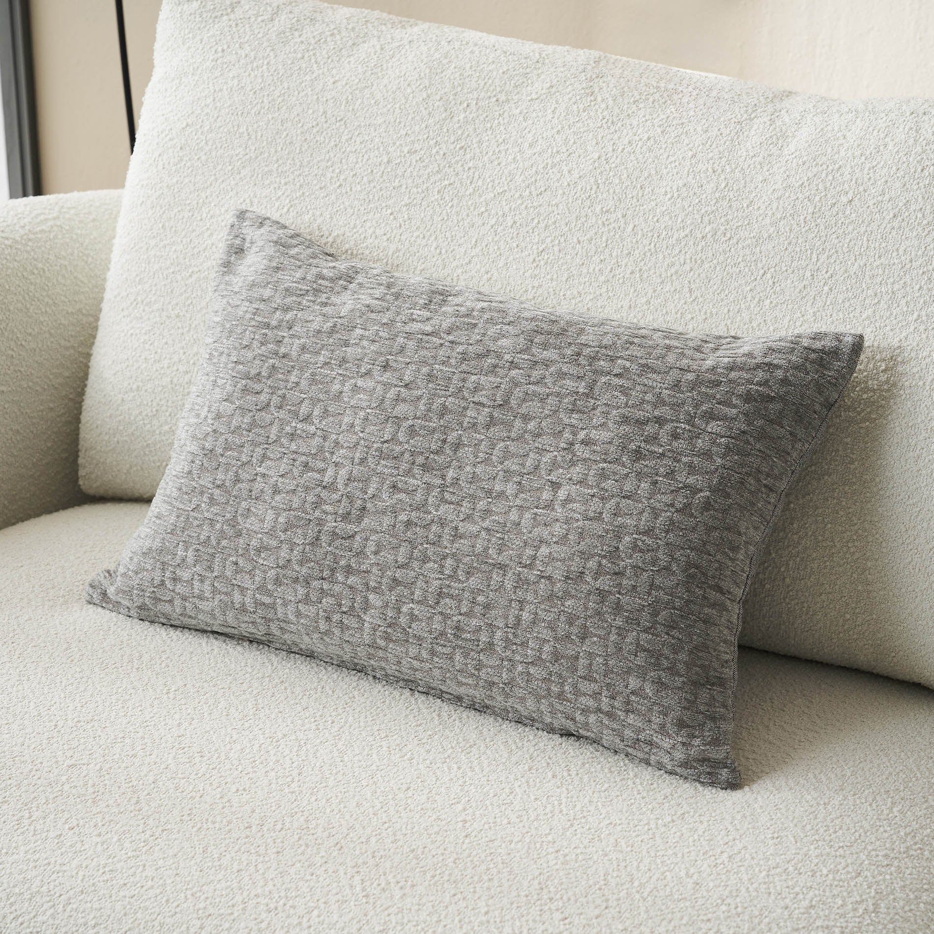 Pillowcase 40x60cm Ondine Silver Grey 184/15