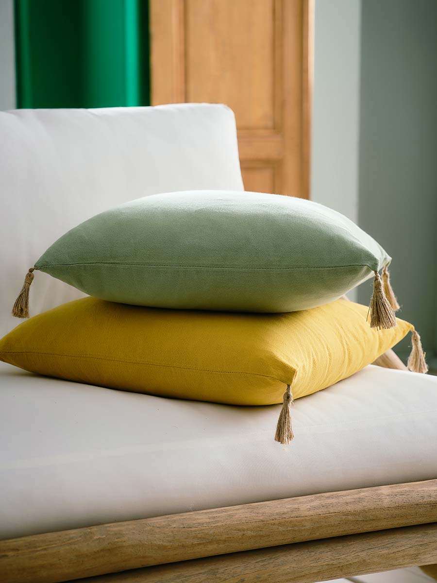 Cushion 43x43cm Ember Jade Green 208