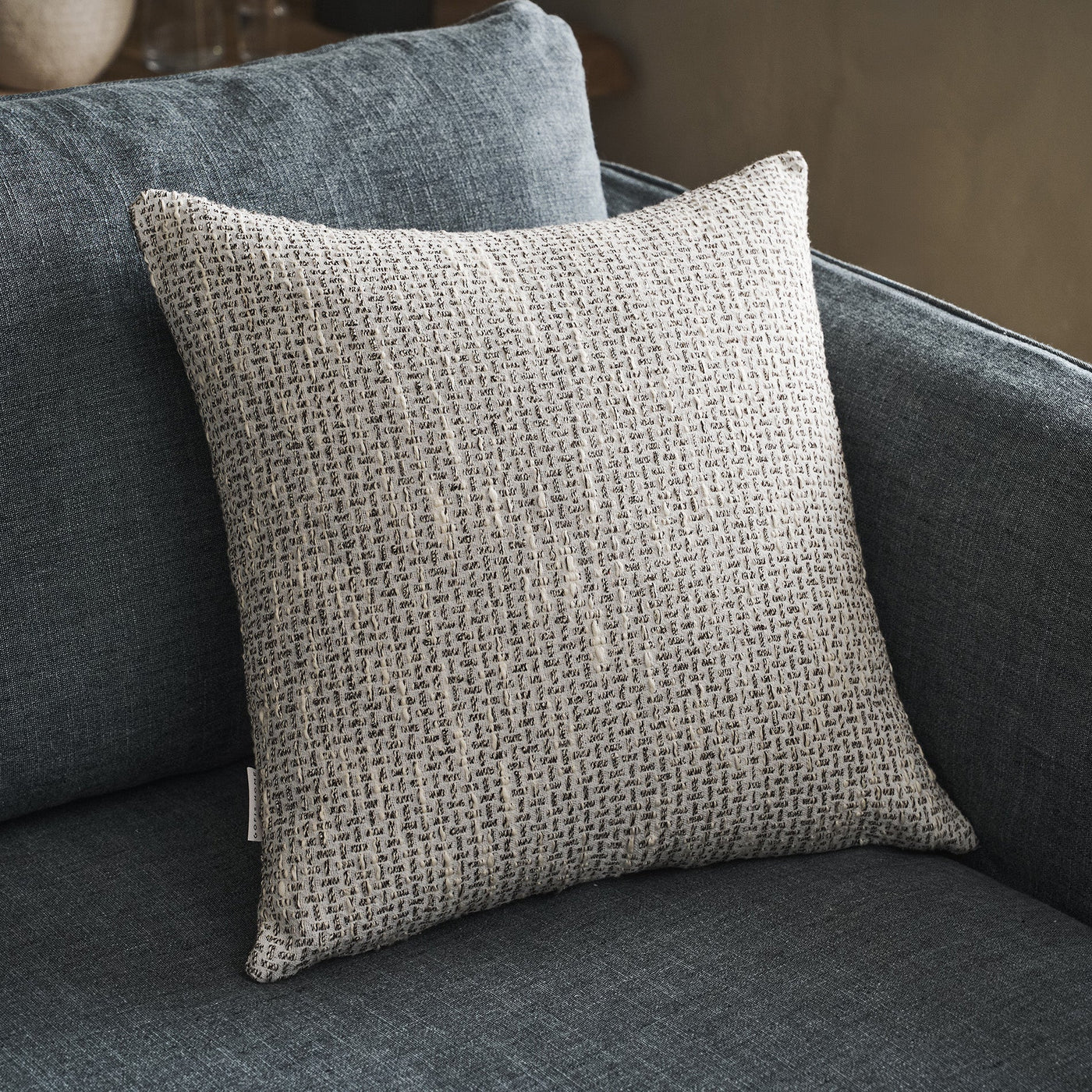 Pillowcase 50x50cm Quina Beige/Black 238/14