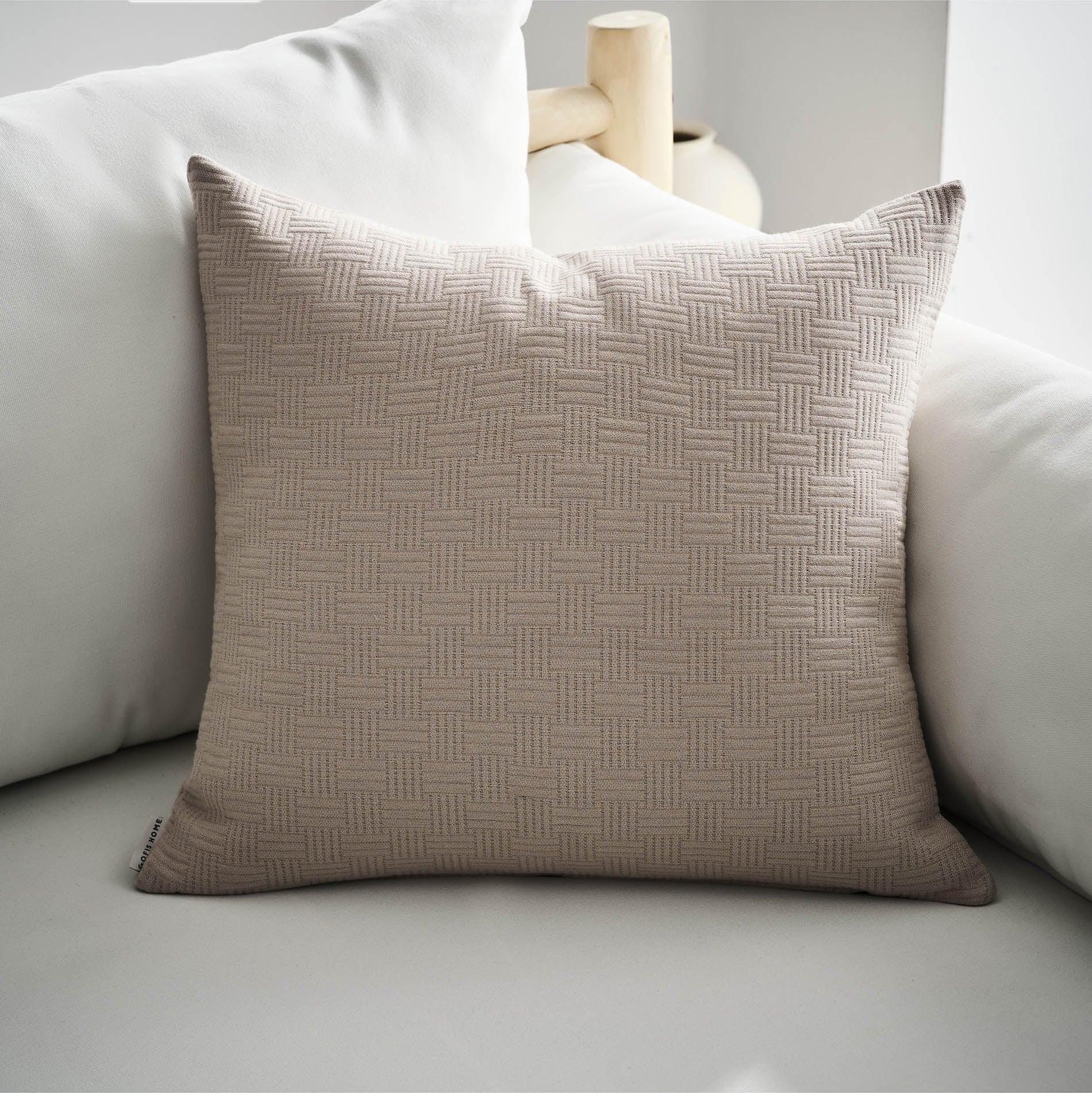 Cushion 50x50cm Ilania Sand Beige 318