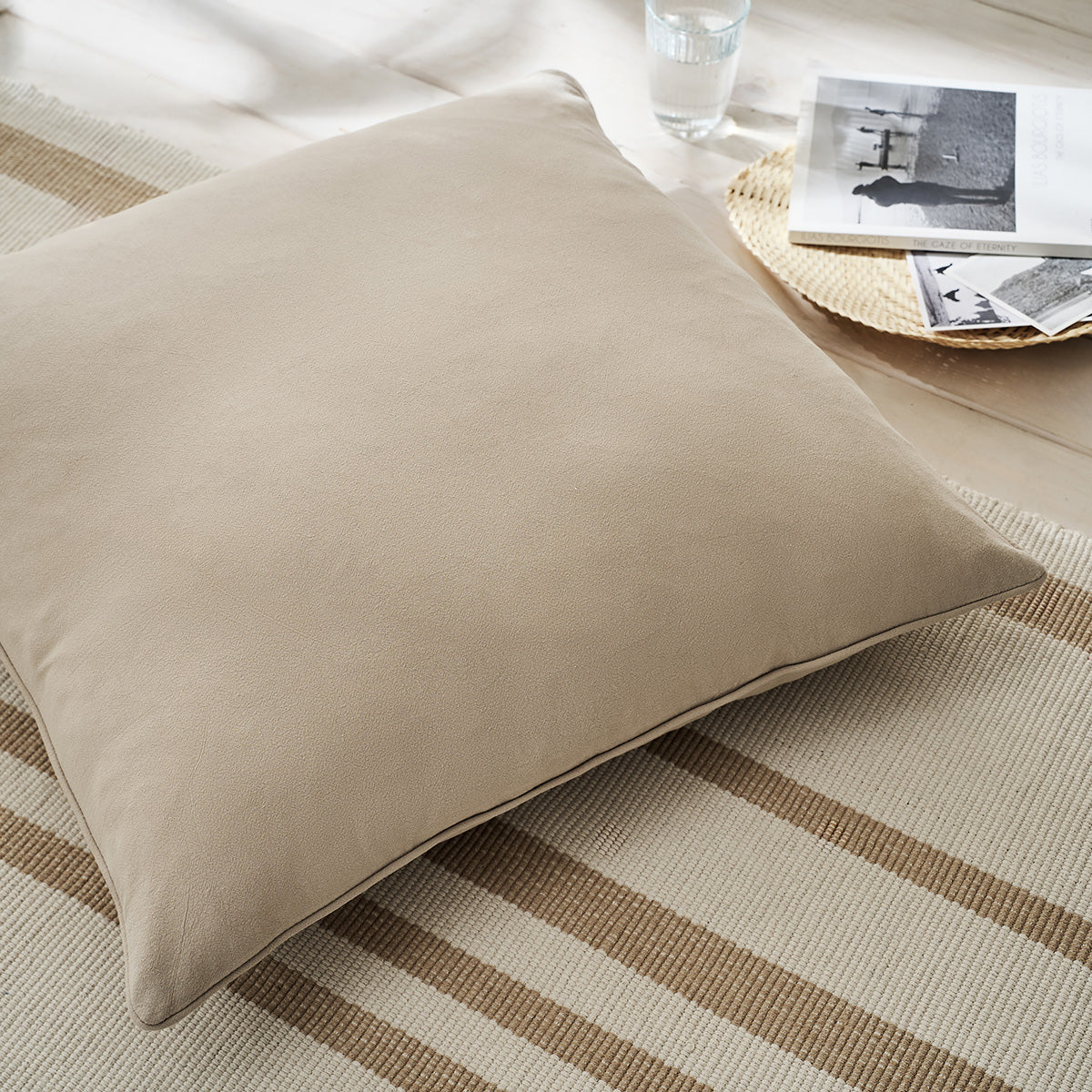 Cushion 65x65cm Valerie Natural Beige 381