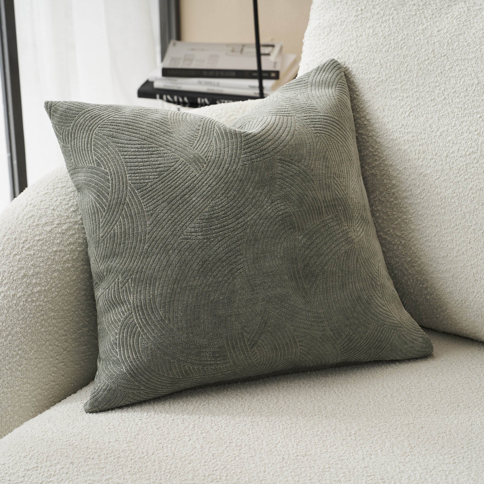 Pillowcase 50x50cm Nimbus Shadow Green 447/44