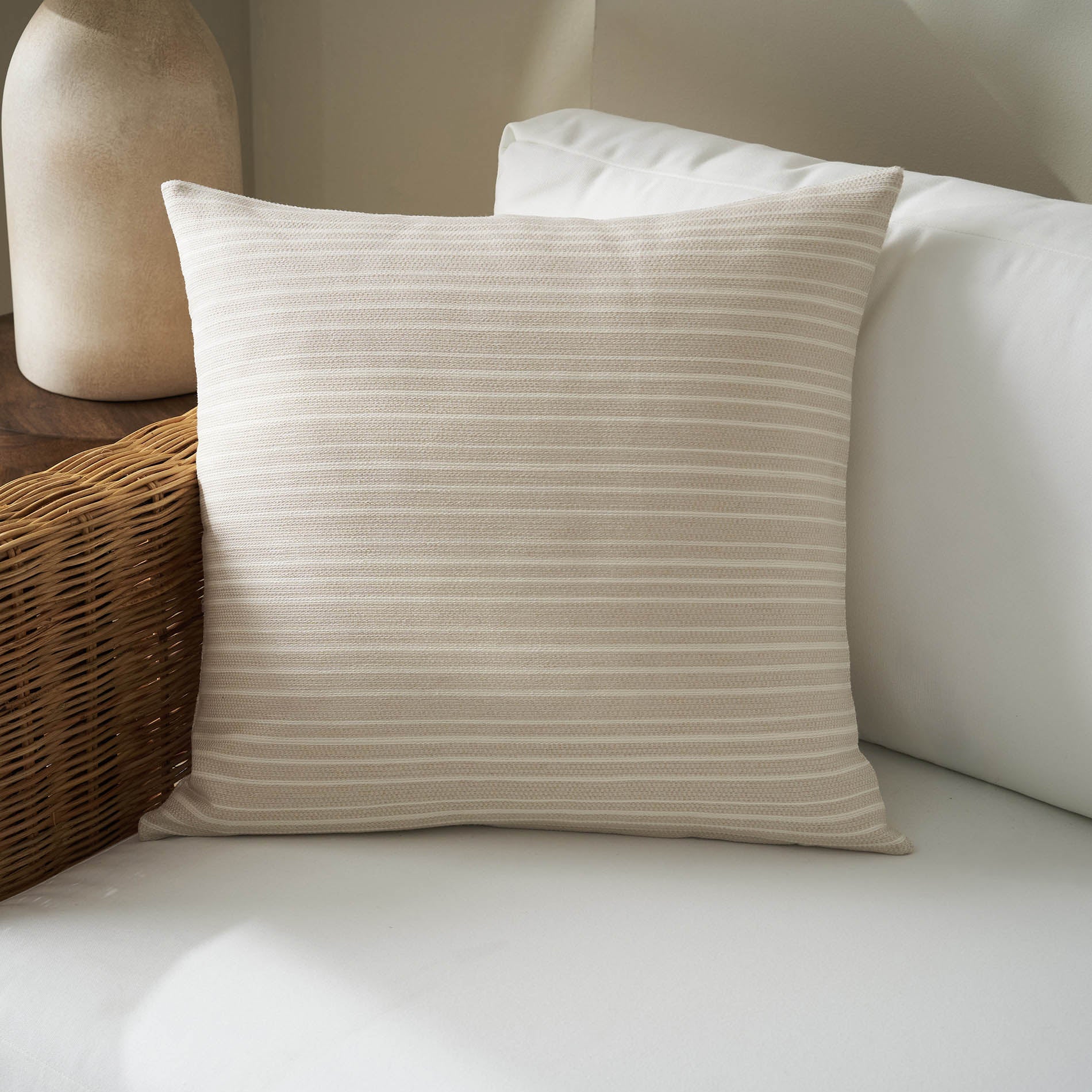 Μαξιλαροθήκη 50x50cm Nymeria Beige 574/06