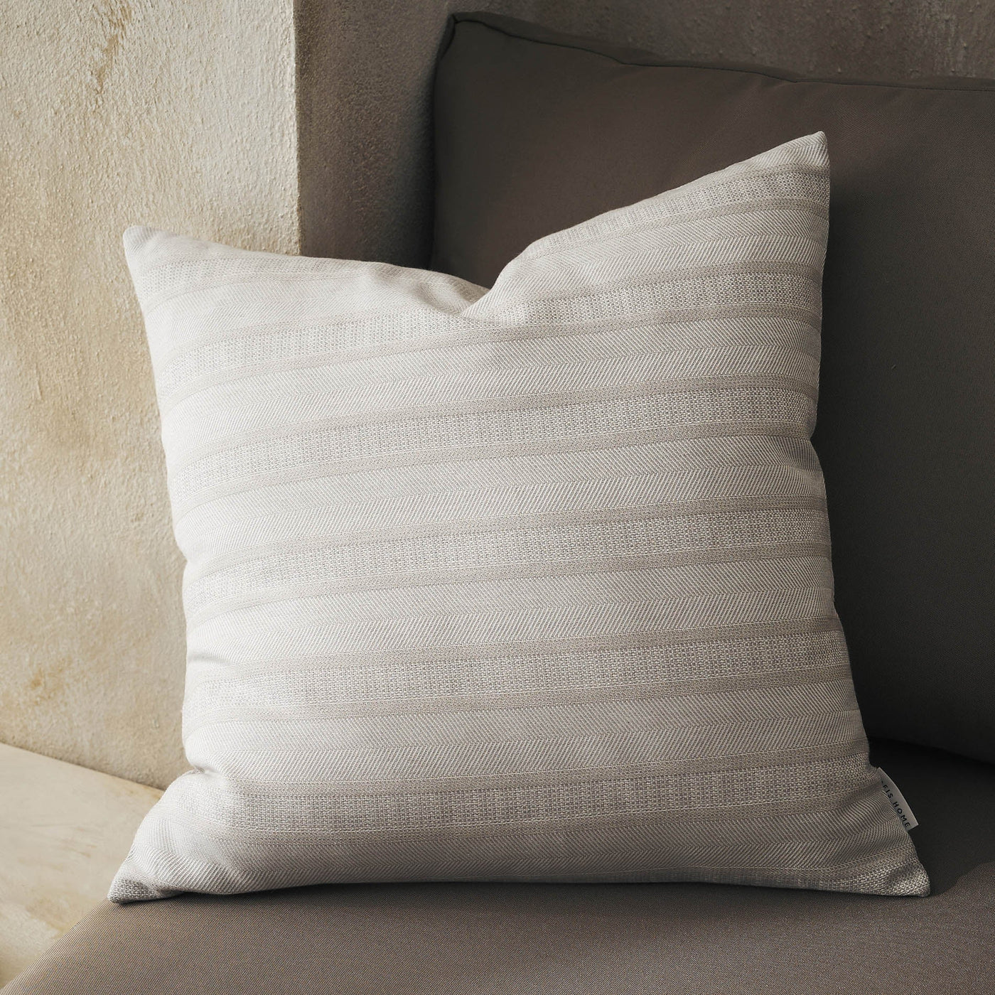 Μαξιλαροθήκη 50x50cm Laurel Rock Grey 731/14