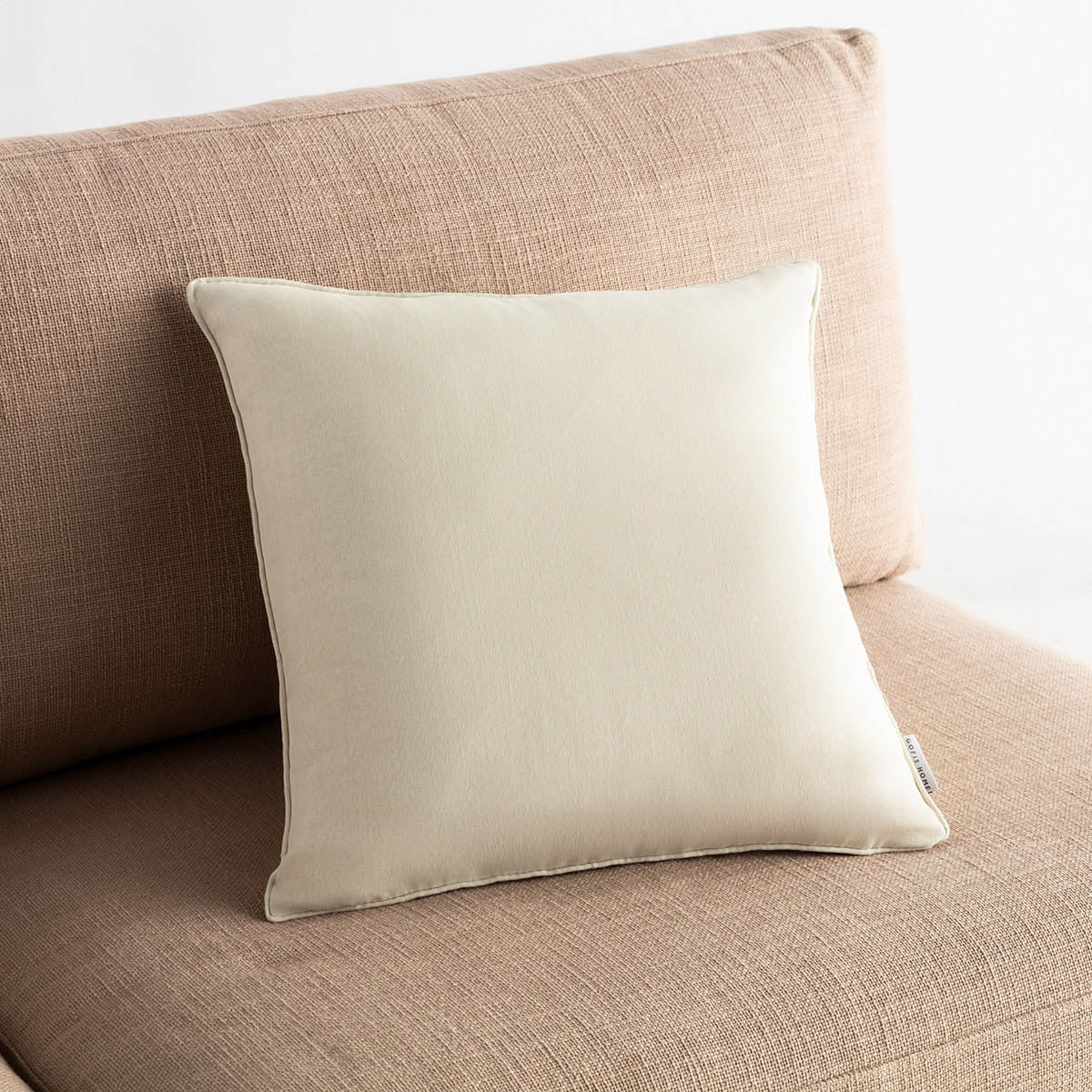 Cushion 43x43cm Chrome Offwhite 930