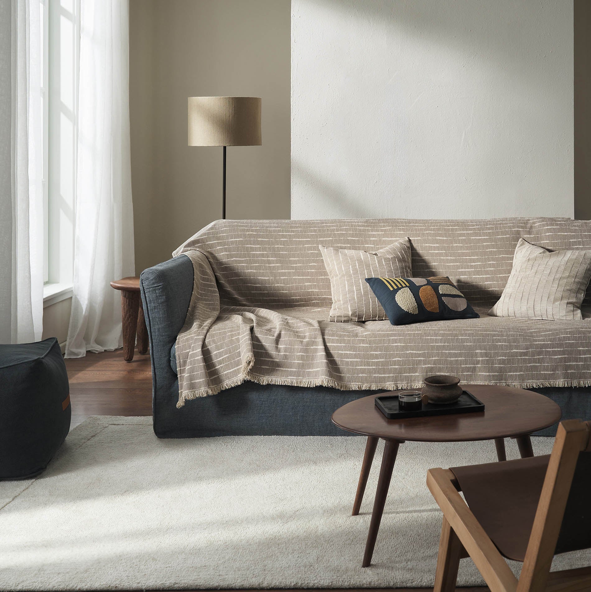 Vespera Throw Opal Grey 148/15