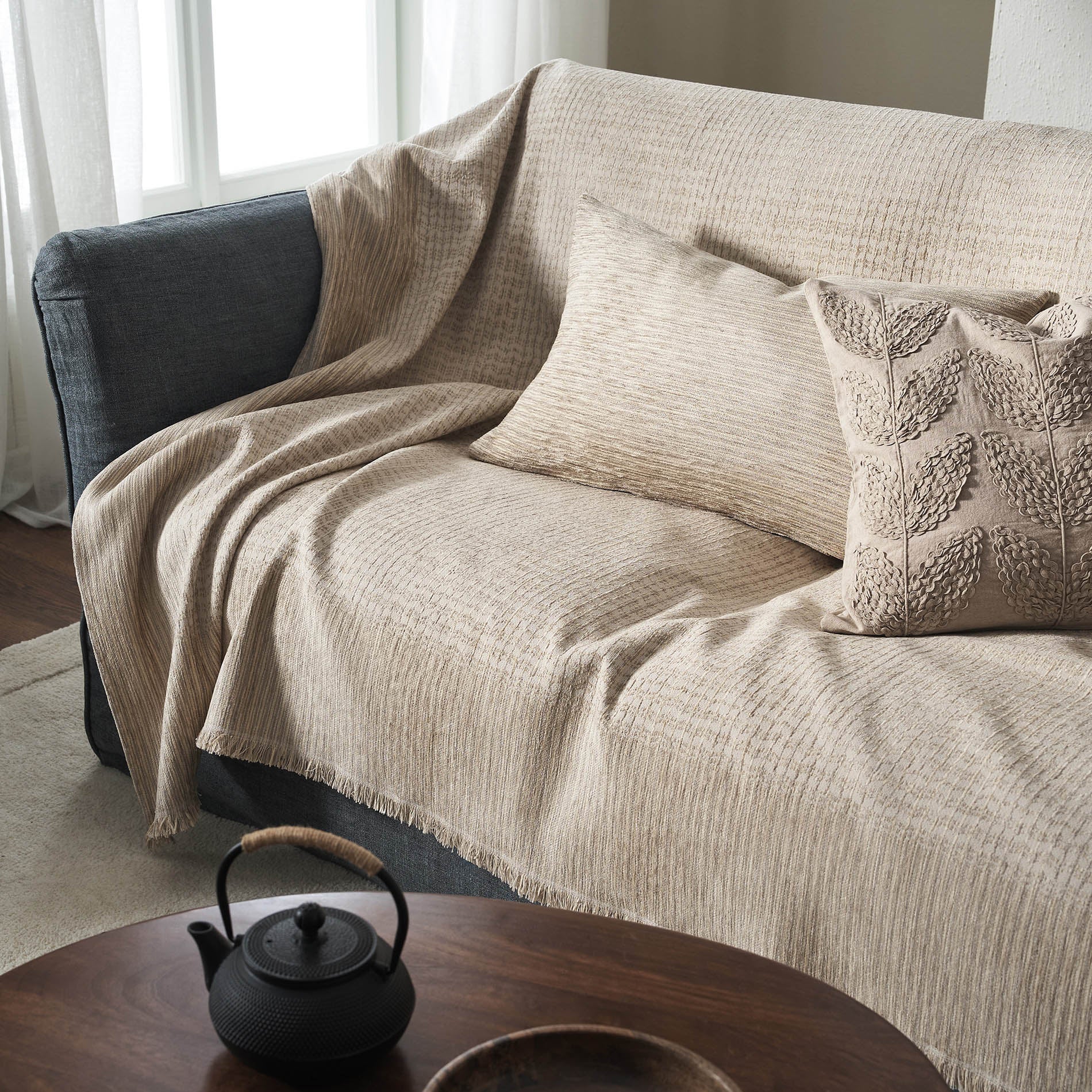 Throw Meadow Beige 160/06